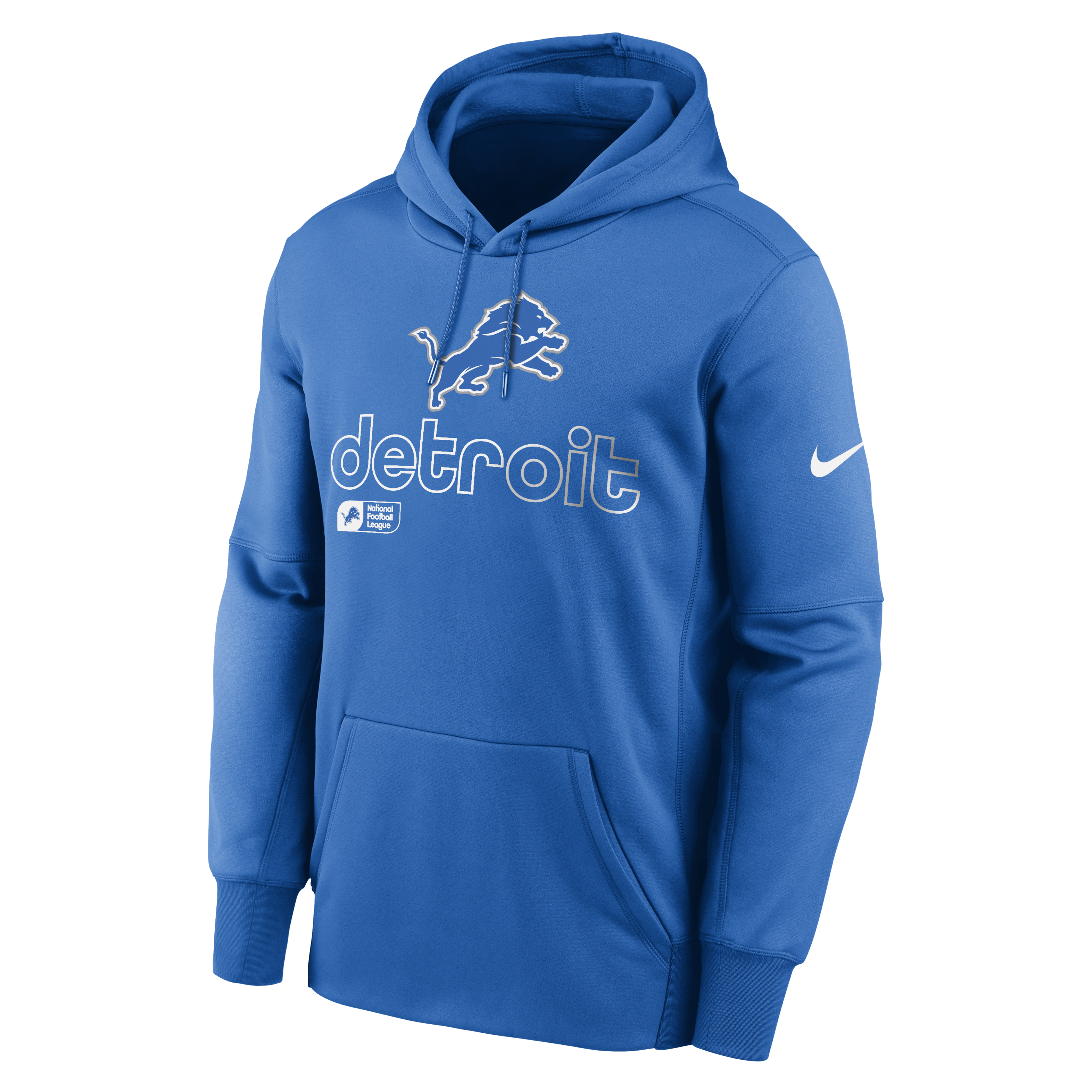 Detroit Lions Men’s Nike Therma NFL Pullover Hoodie