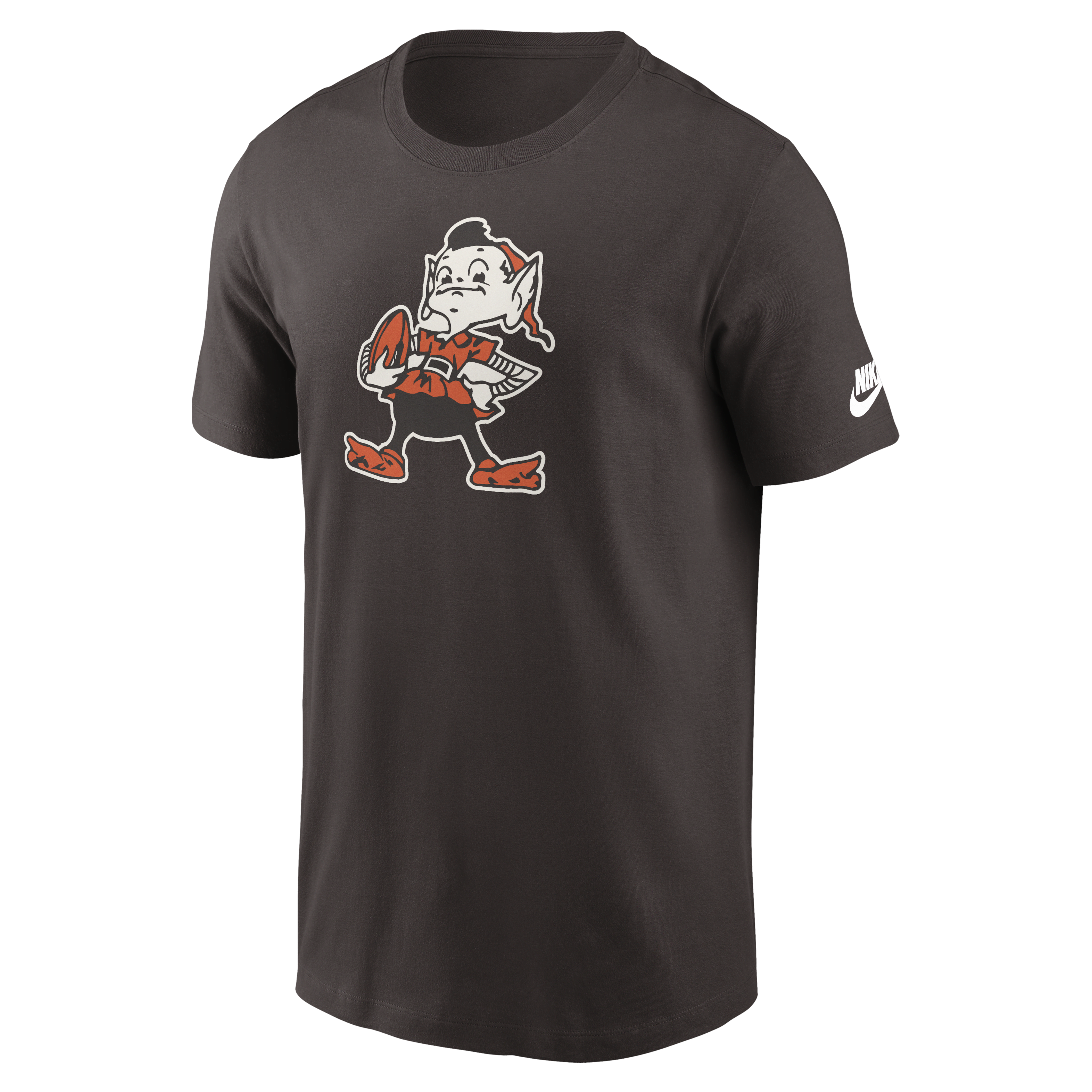 Cleveland Browns Rewind Logo Essential Men's Nike NFL T-Shirt