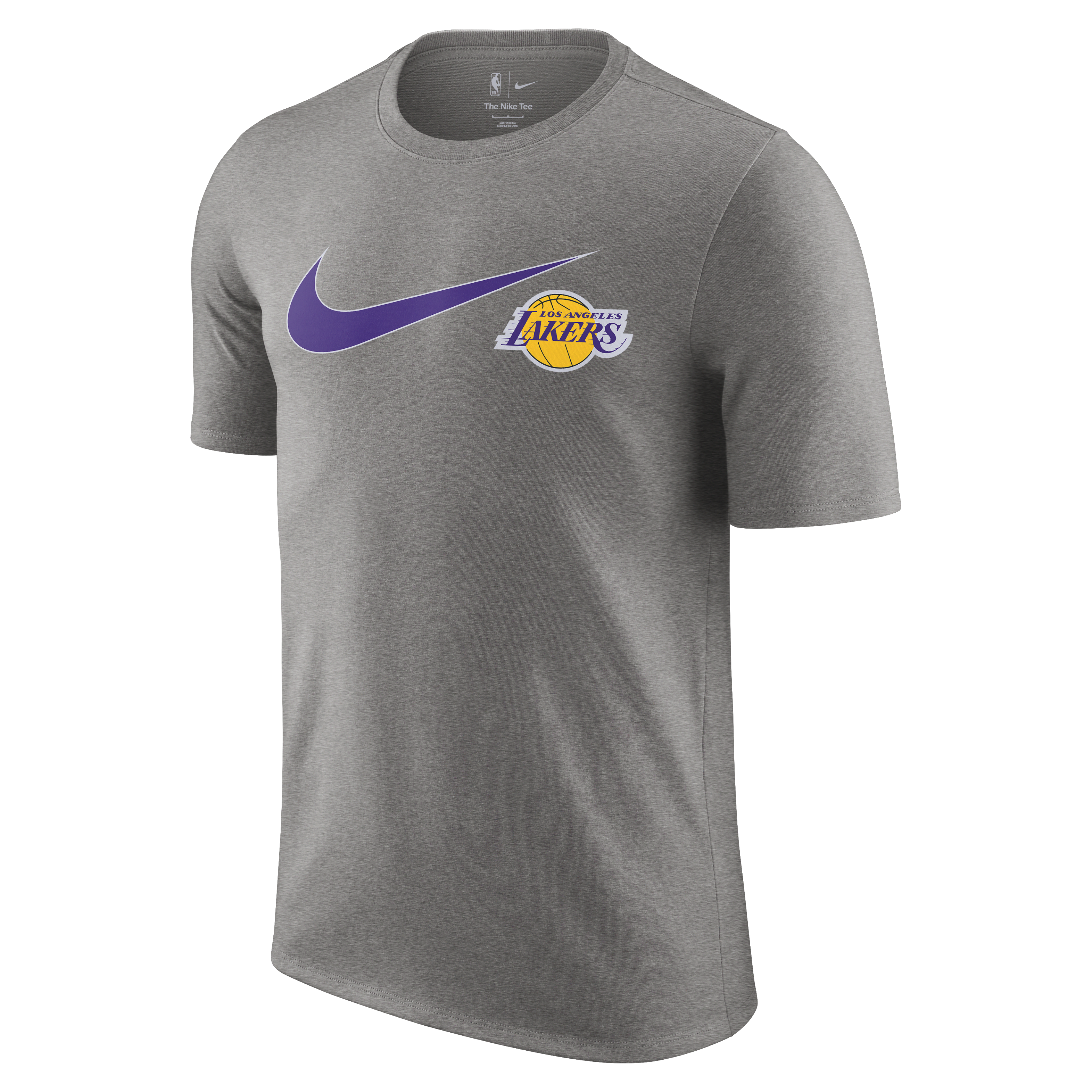 Los Angeles Lakers Swoosh Essential Men's Nike NBA T-Shirt