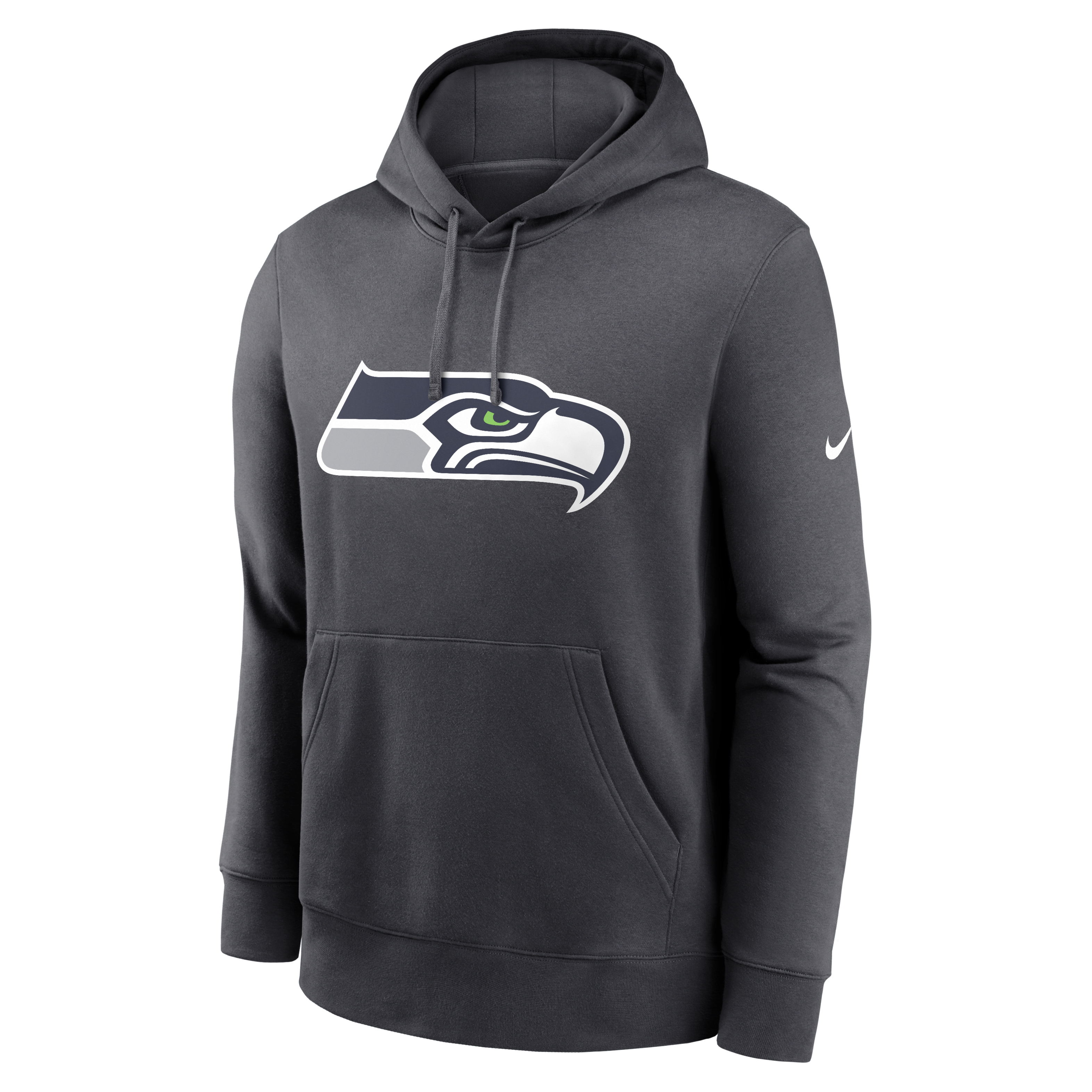 Seattle Seahawks Club Logo Men's Nike NFL Pullover Hoodie