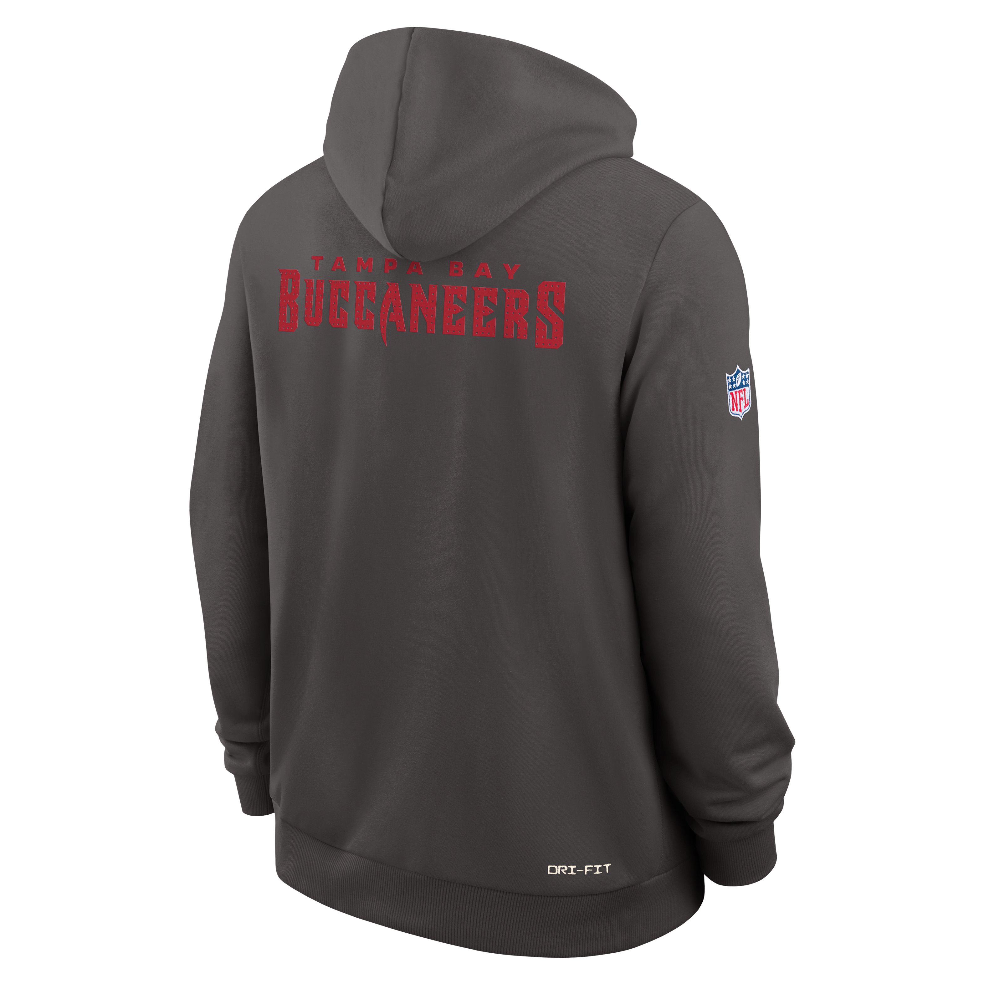 Tampa Bay Buccaneers Initial Home Sideline Men's Nike Dri-FIT NFL Pullover Hoodie