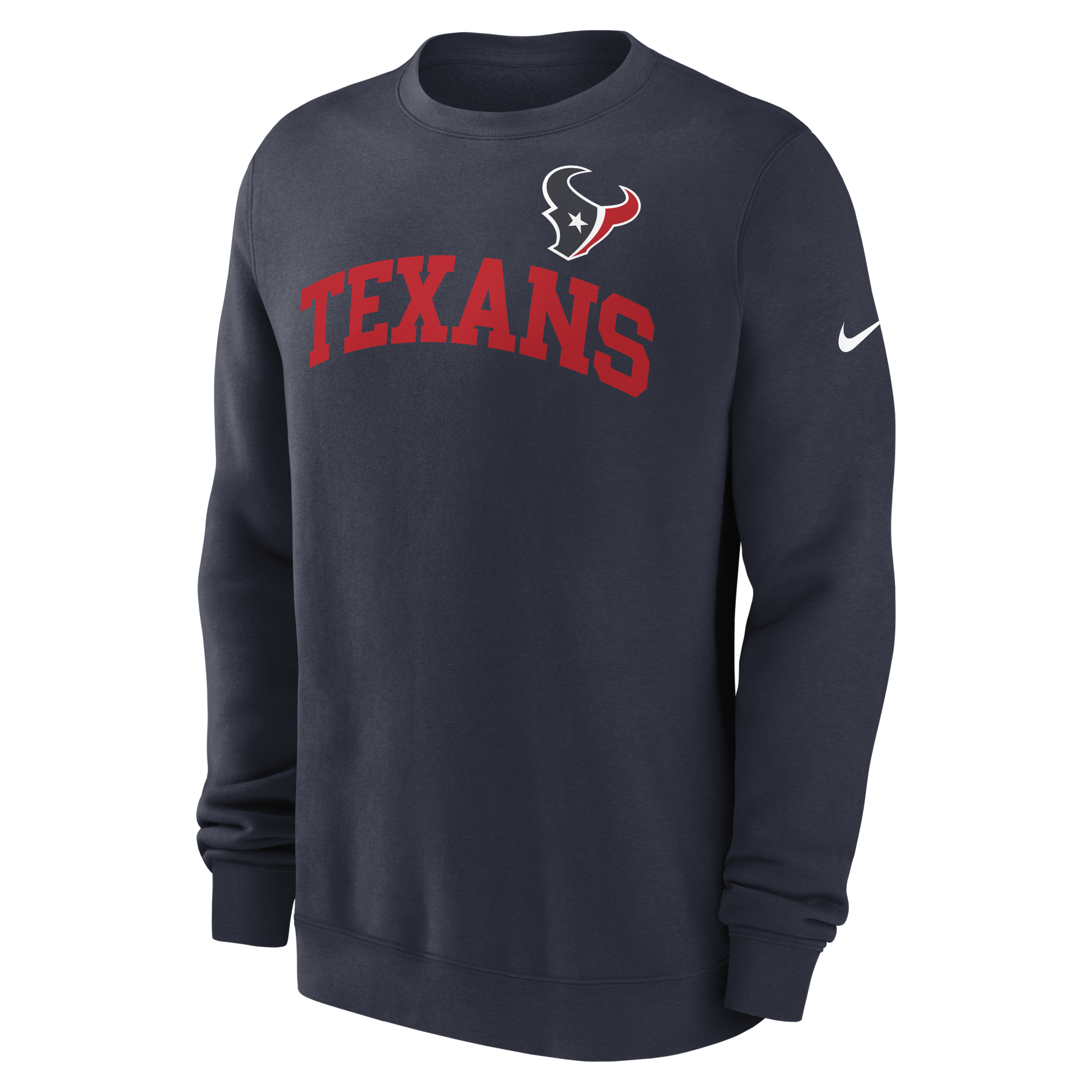 Houston Texans Club Men's Nike NFL Pullover Crew