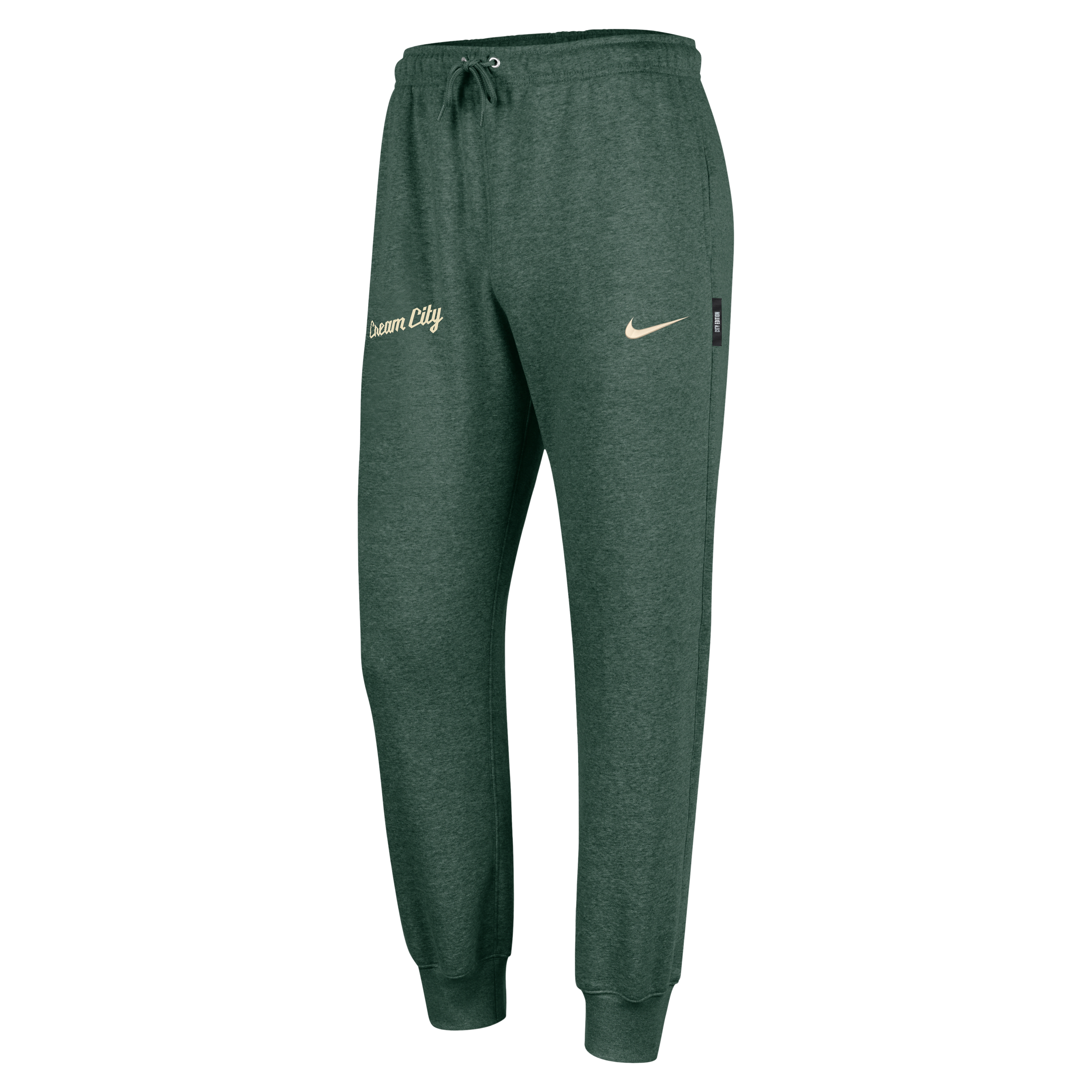 Milwaukee Bucks City Edition Men's Nike NBA Club Fleece Jogger