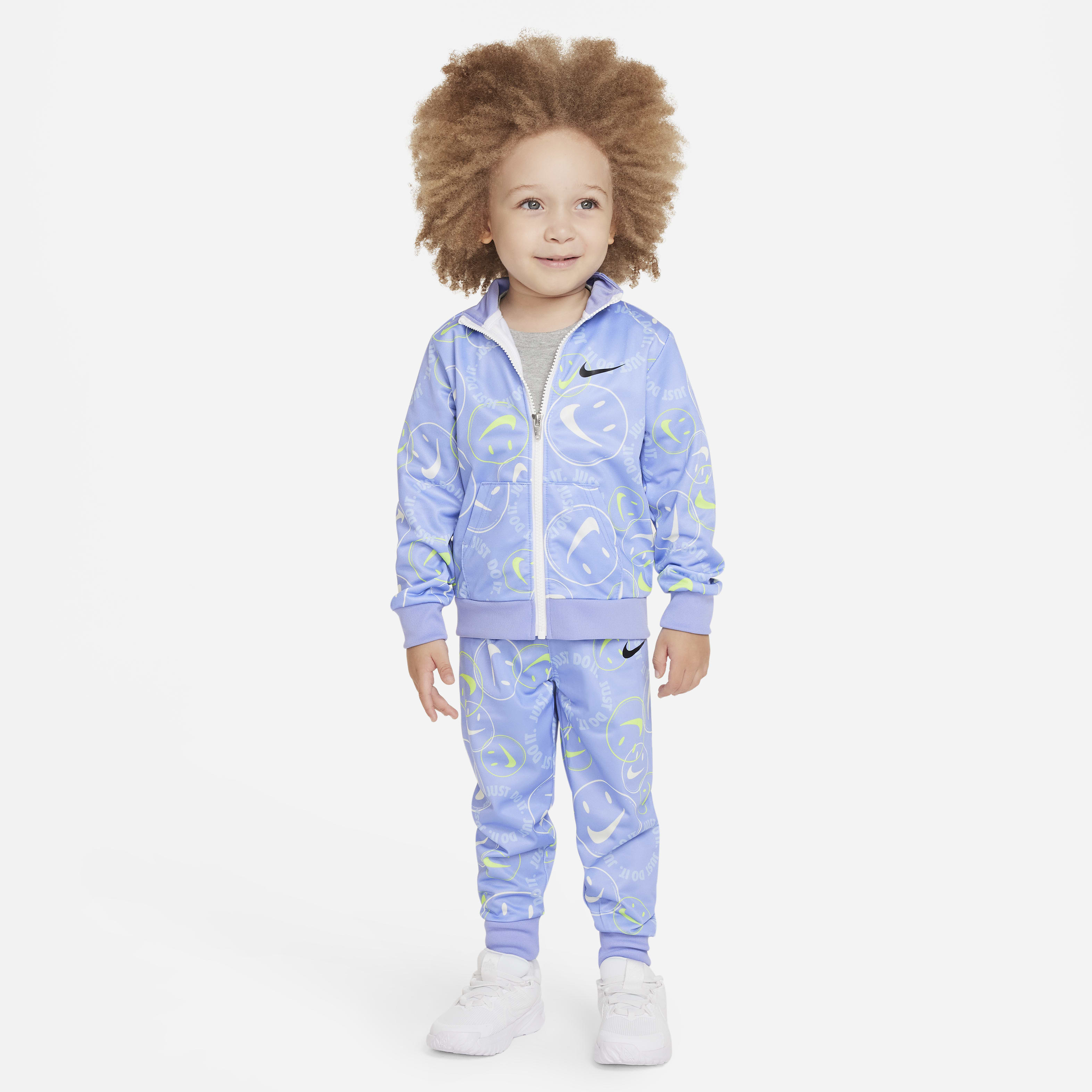 Nike Smiley Swoosh Printed Tricot Set Baby Tracksuit