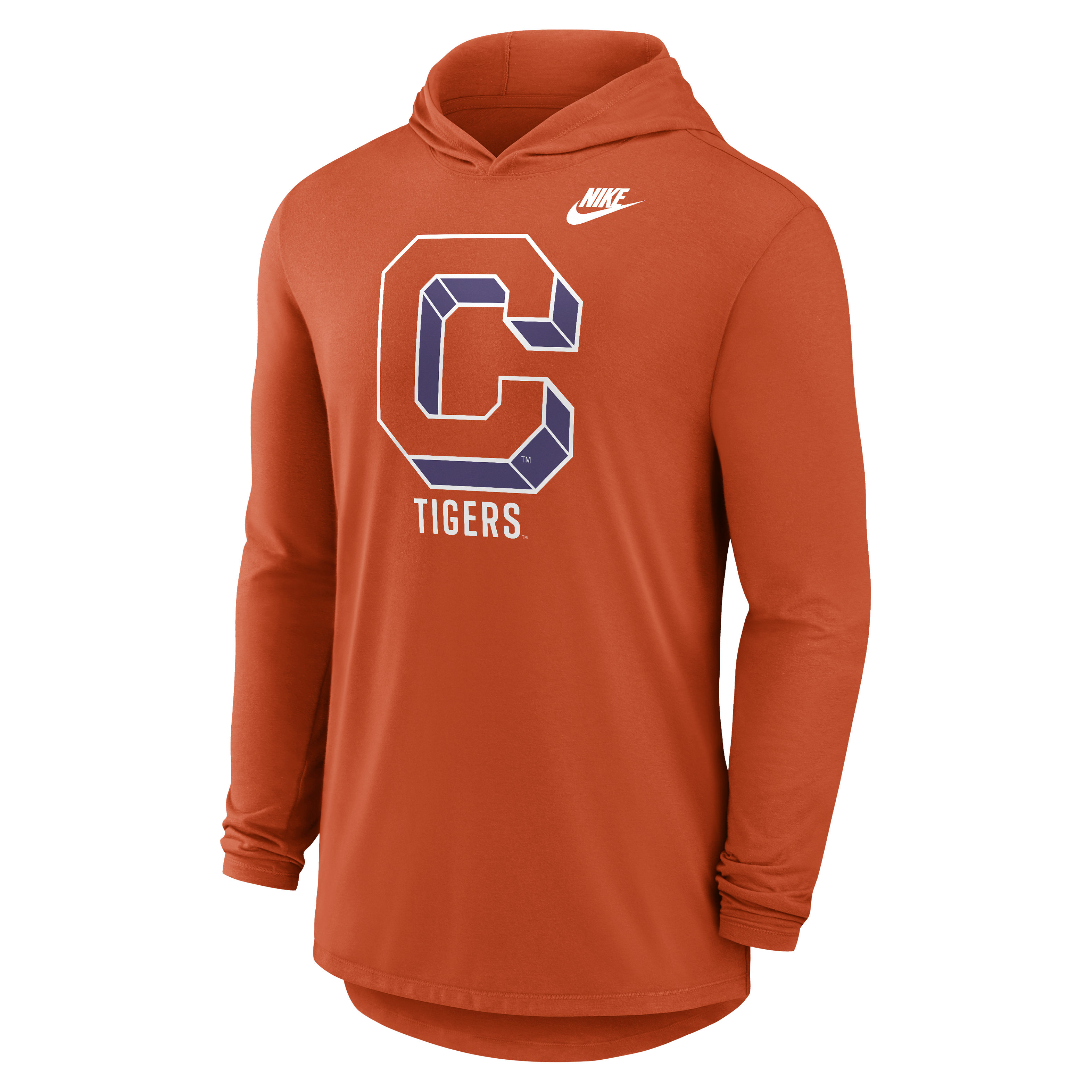 Clemson Legacy Men's Nike Dri-FIT College Long-Sleeve Hooded T-Shirt