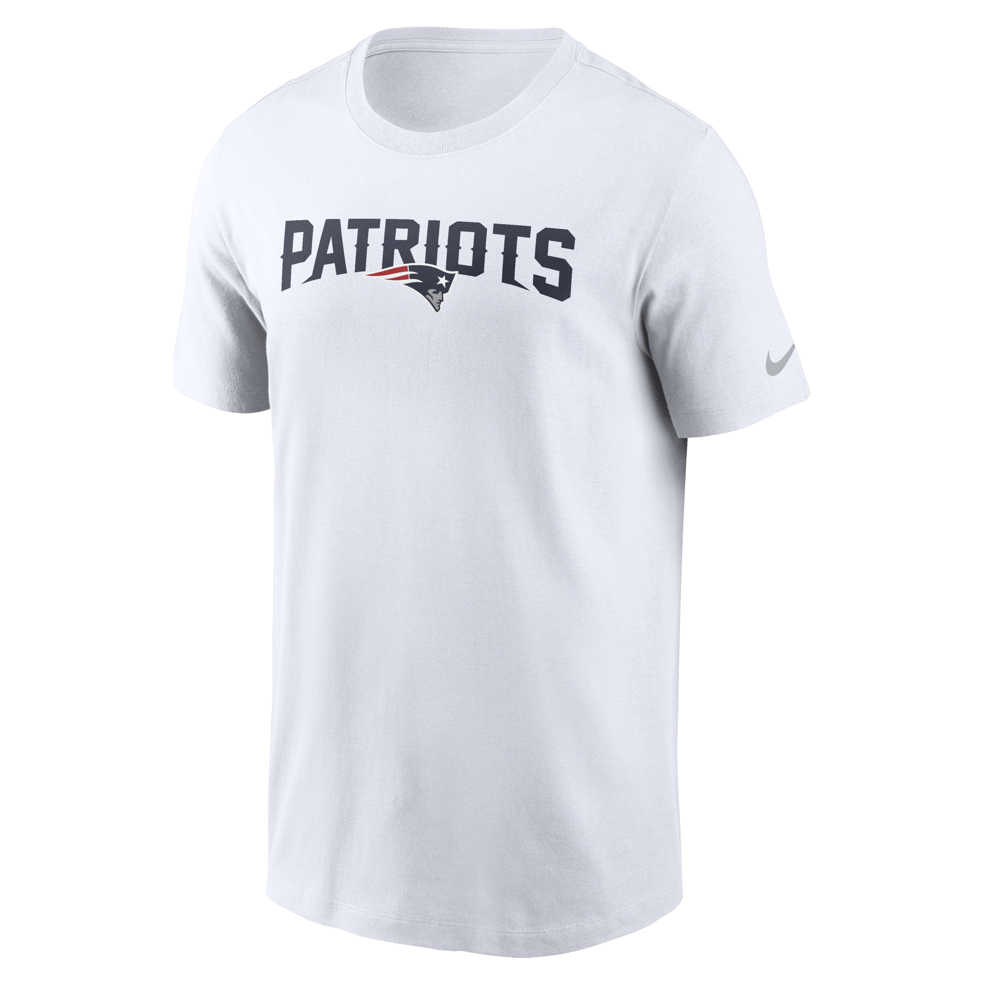 New England Patriots Primetime Wordmark Essential Men's Nike NFL T-Shirt