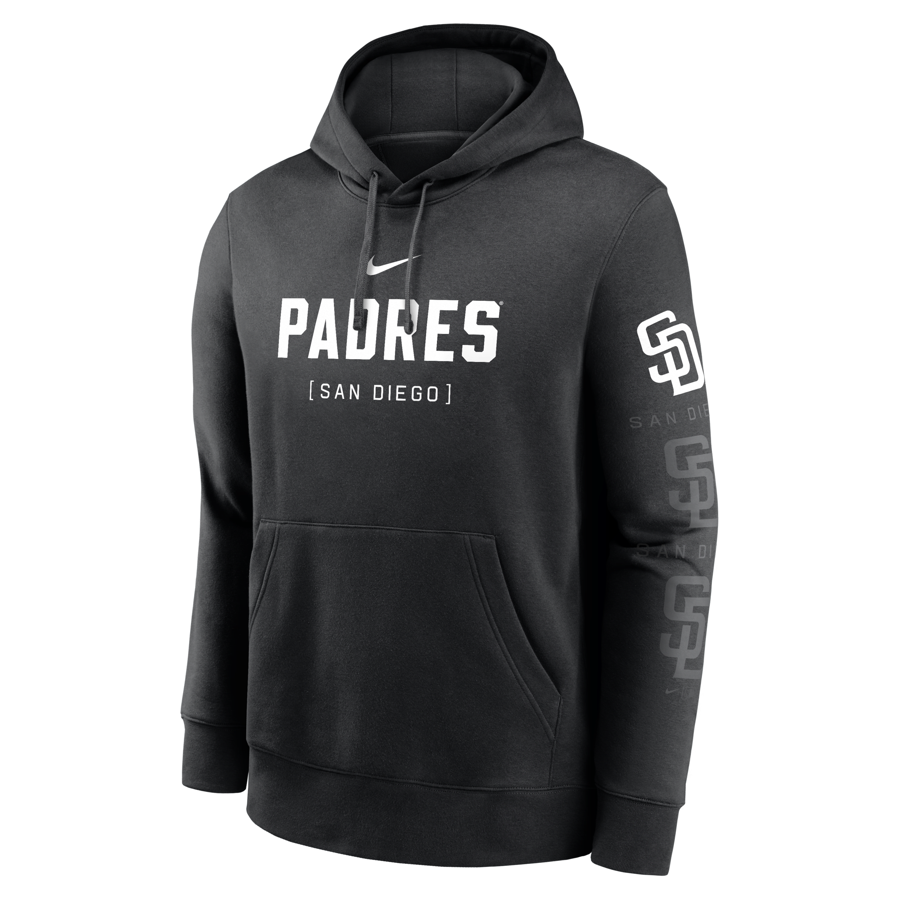 San Diego Padres Fashion Club Men's Nike MLB Pullover Hoodie