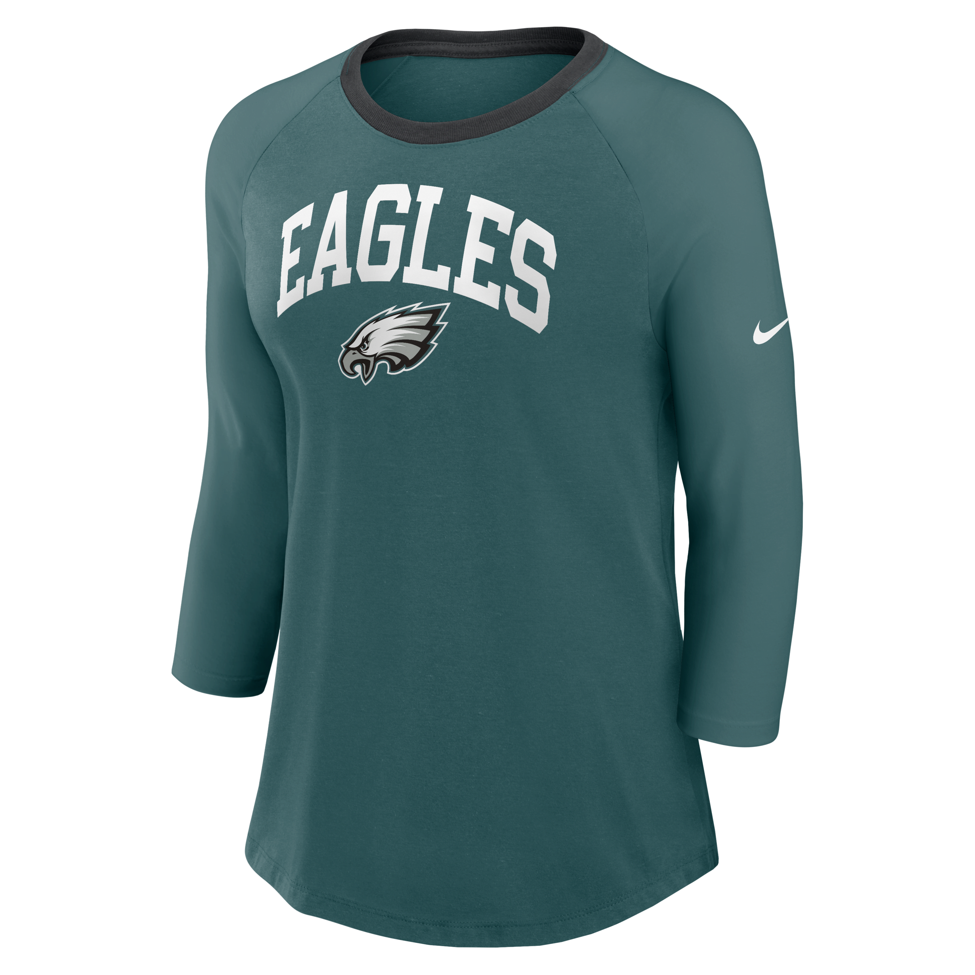 Philadelphia Eagles Women's Nike NFL 3/4-Sleeve T-Shirt