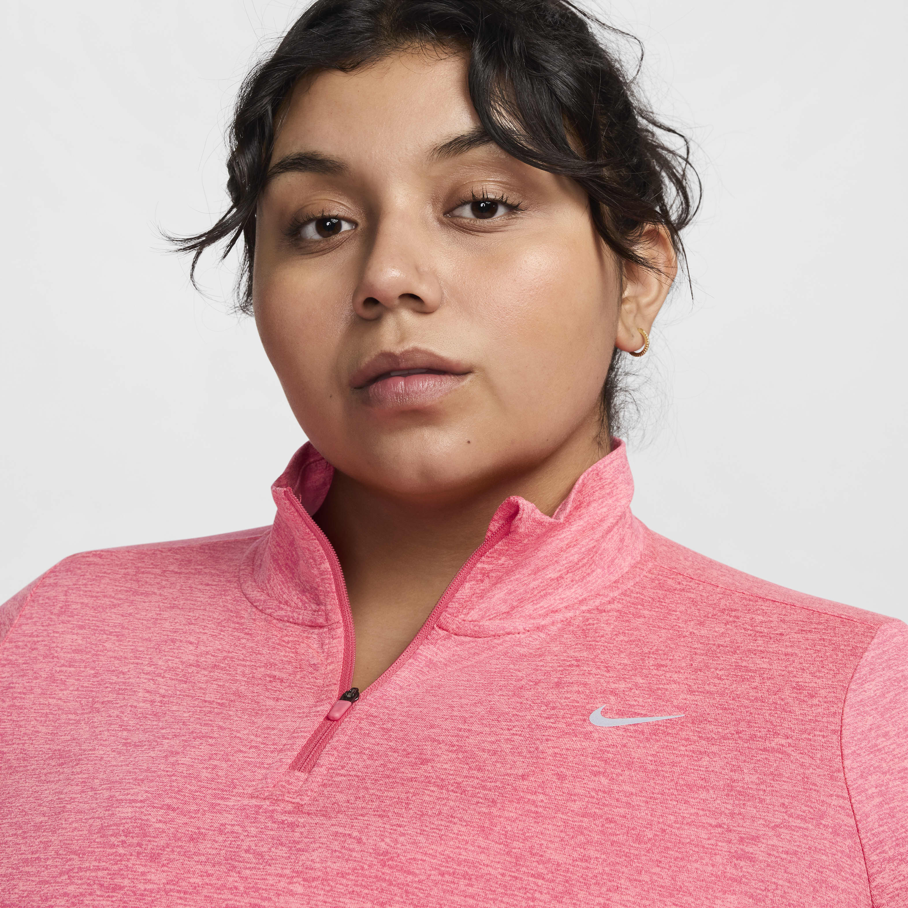 Nike Dri-FIT Swift Element UV Women's 1/4-Zip Running Top (Plus Size)