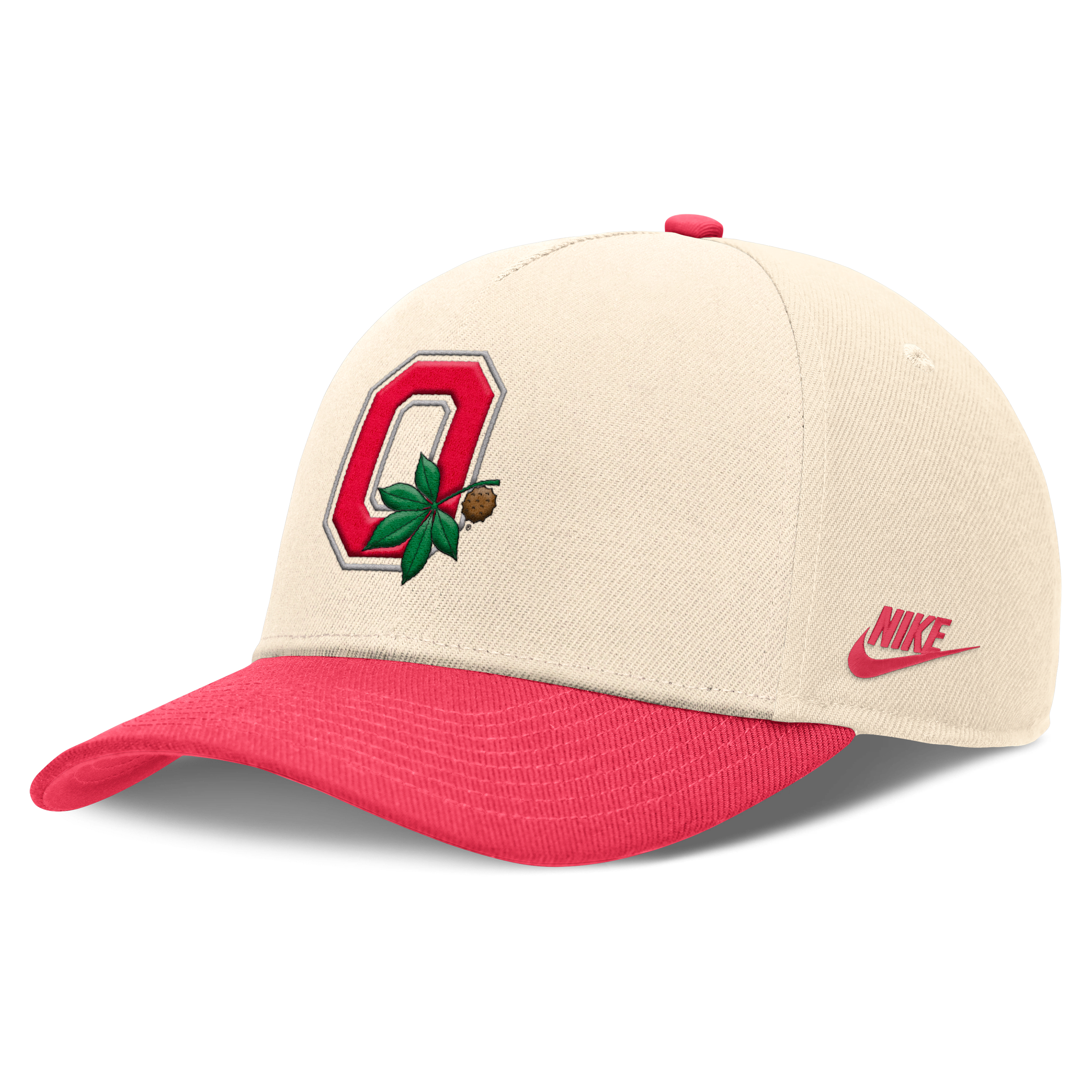 Ohio State Primetime Rise Academic Men's Nike Dri-FIT College Adjustable Hat