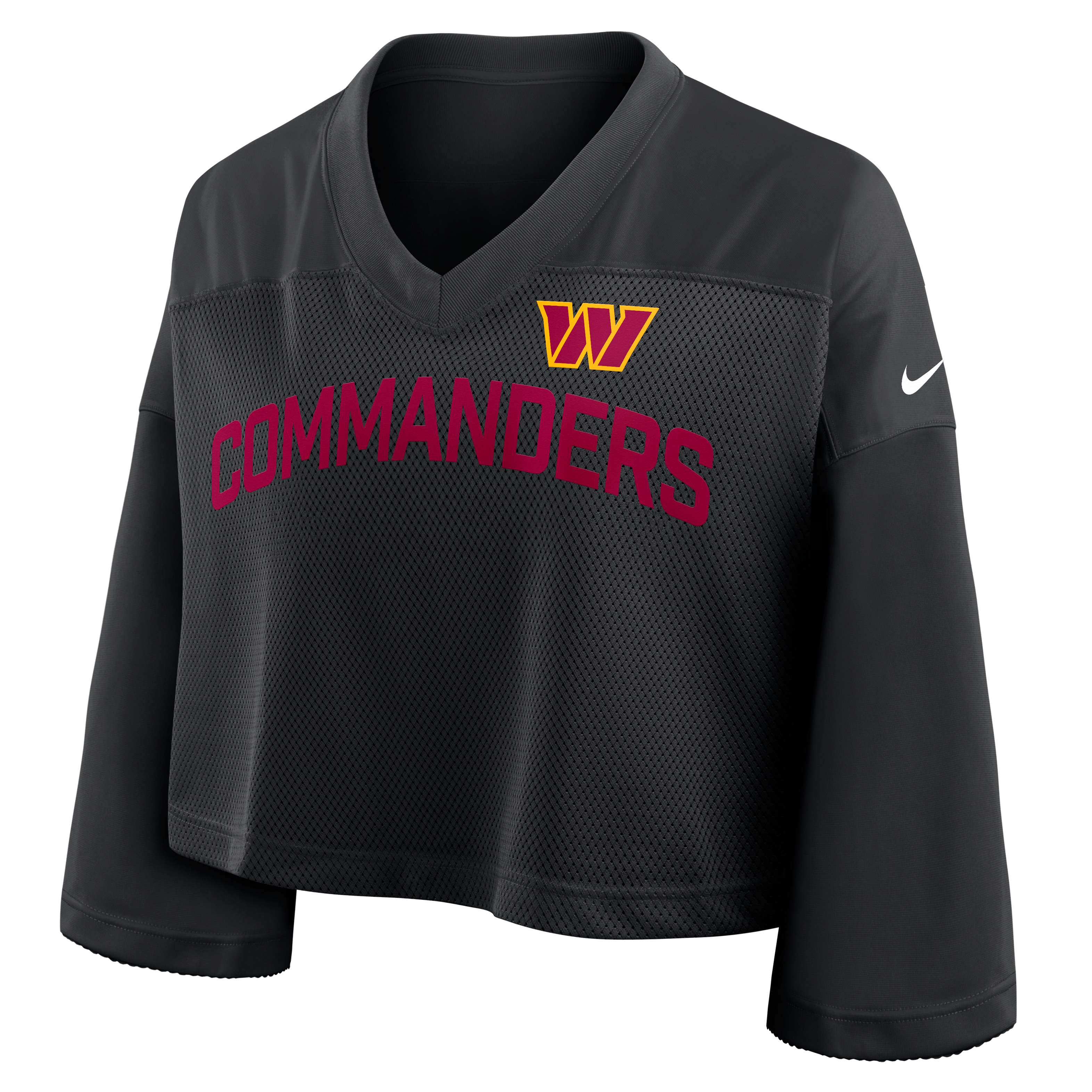 Washington Commanders Wide Receiver Jersey Fashion Women's Nike Dri-FIT NFL Cropped Top