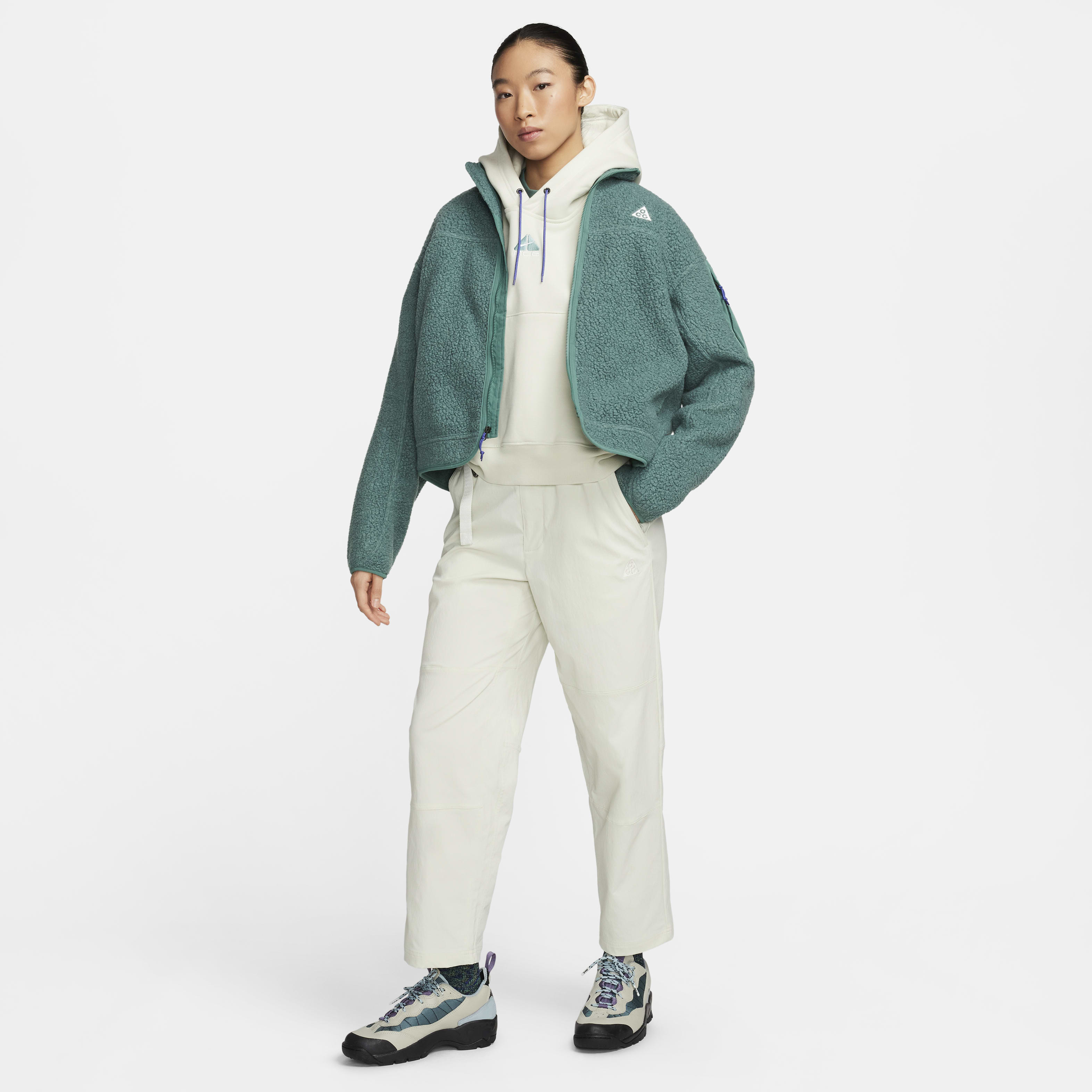 Nike ACG "Arctic Wolf" Polartec® Women's Oversized Fleece Full-Zip Jacket