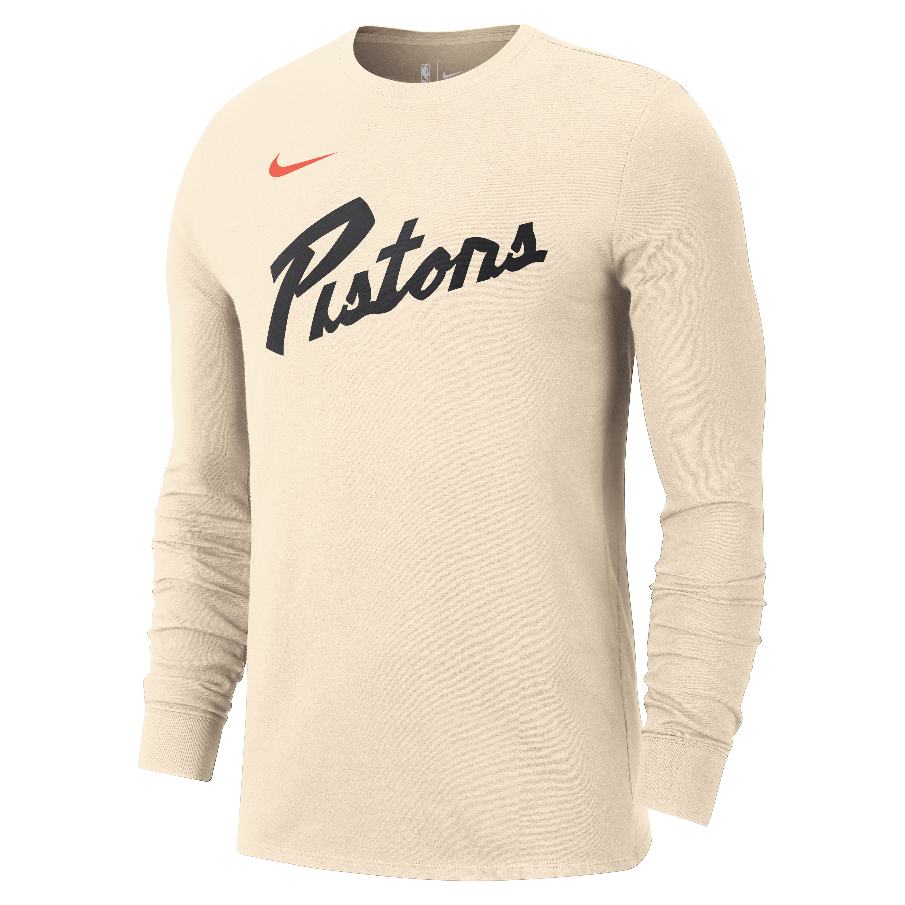 Detroit Pistons Essential City Edition Men's Nike NBA Long-Sleeve T-Shirt