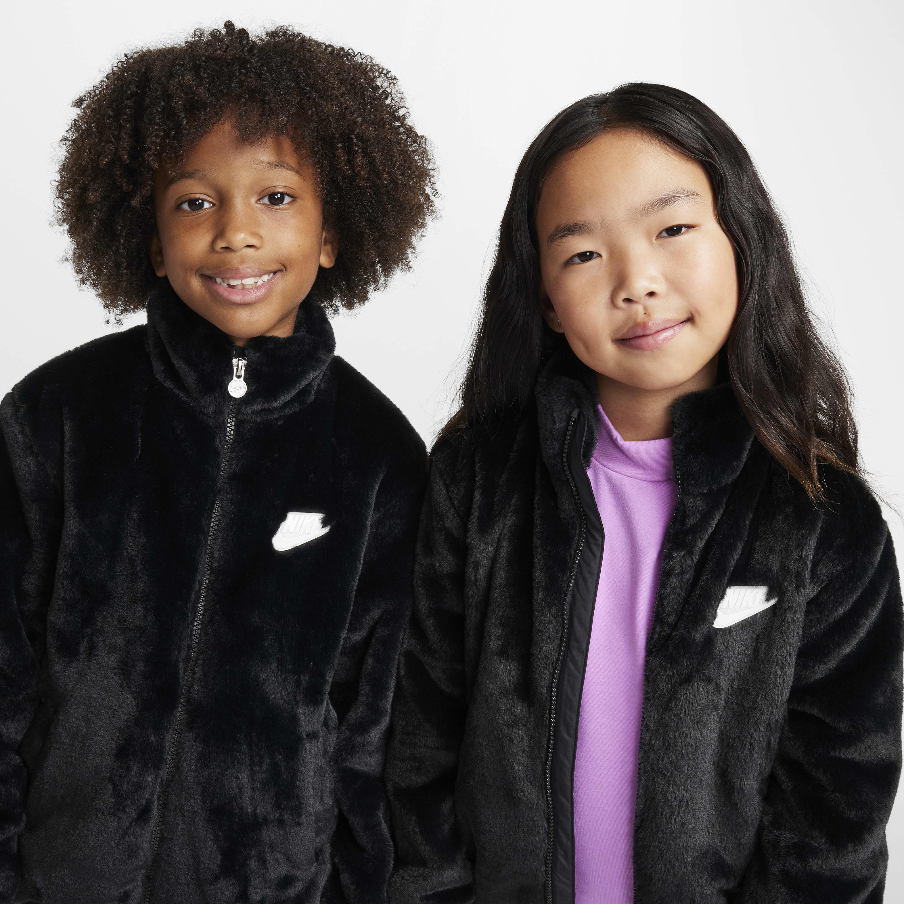 Nike Toddler Faux Fur Jacket