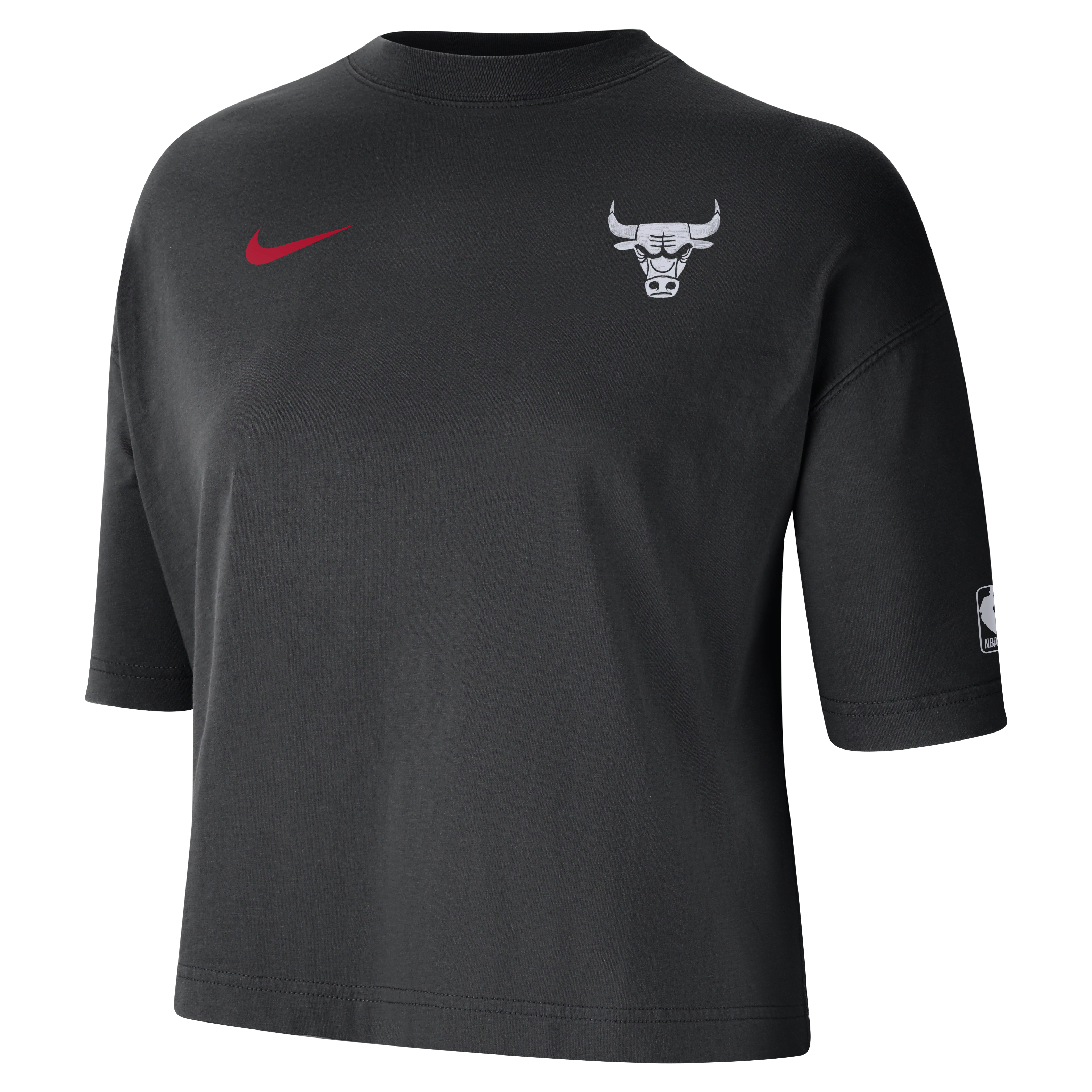 Chicago Bulls 2023/24 City Edition Women's Nike NBA Courtside Boxy T-Shirt