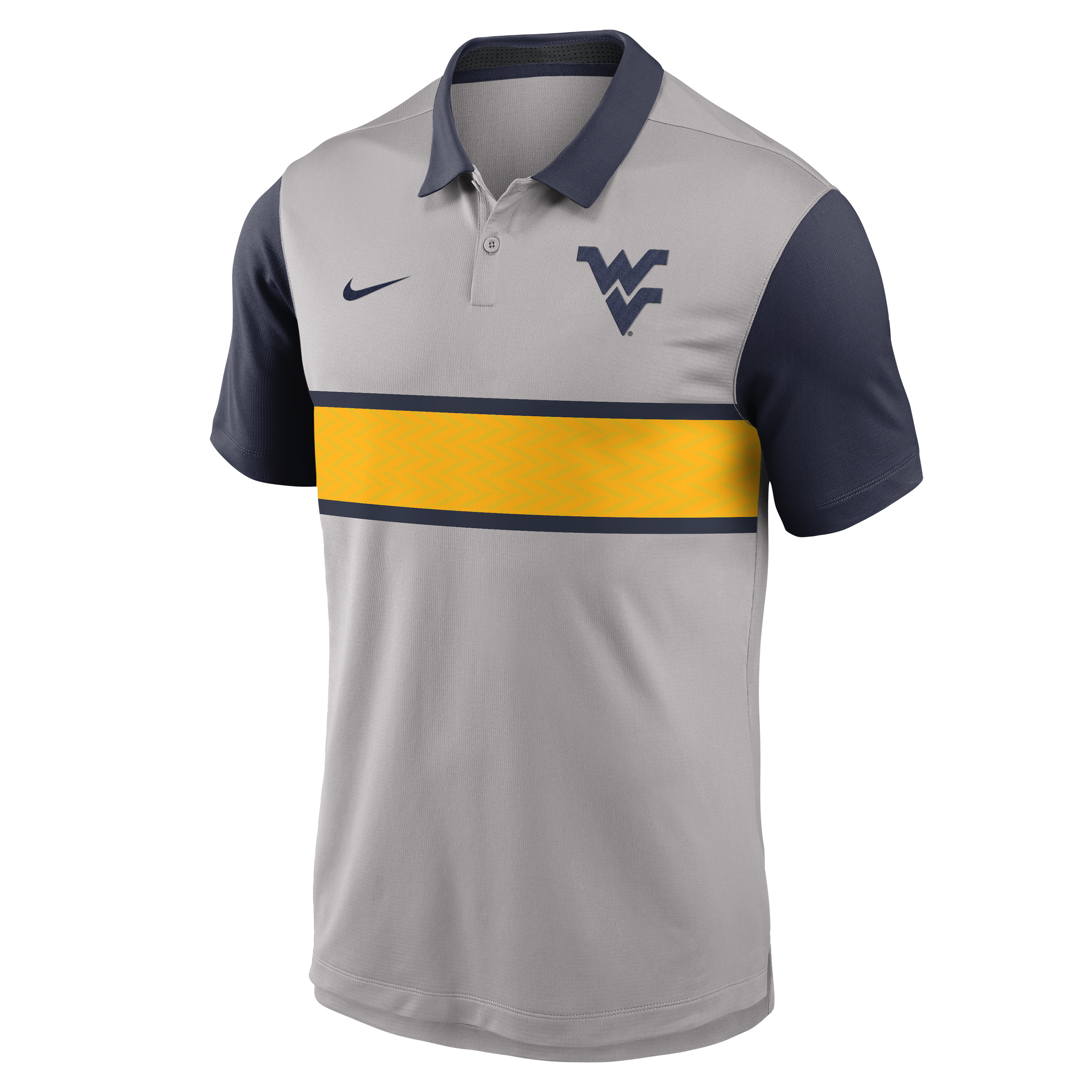 West Virginia Vapor Men's Nike Dri-FIT College Polo