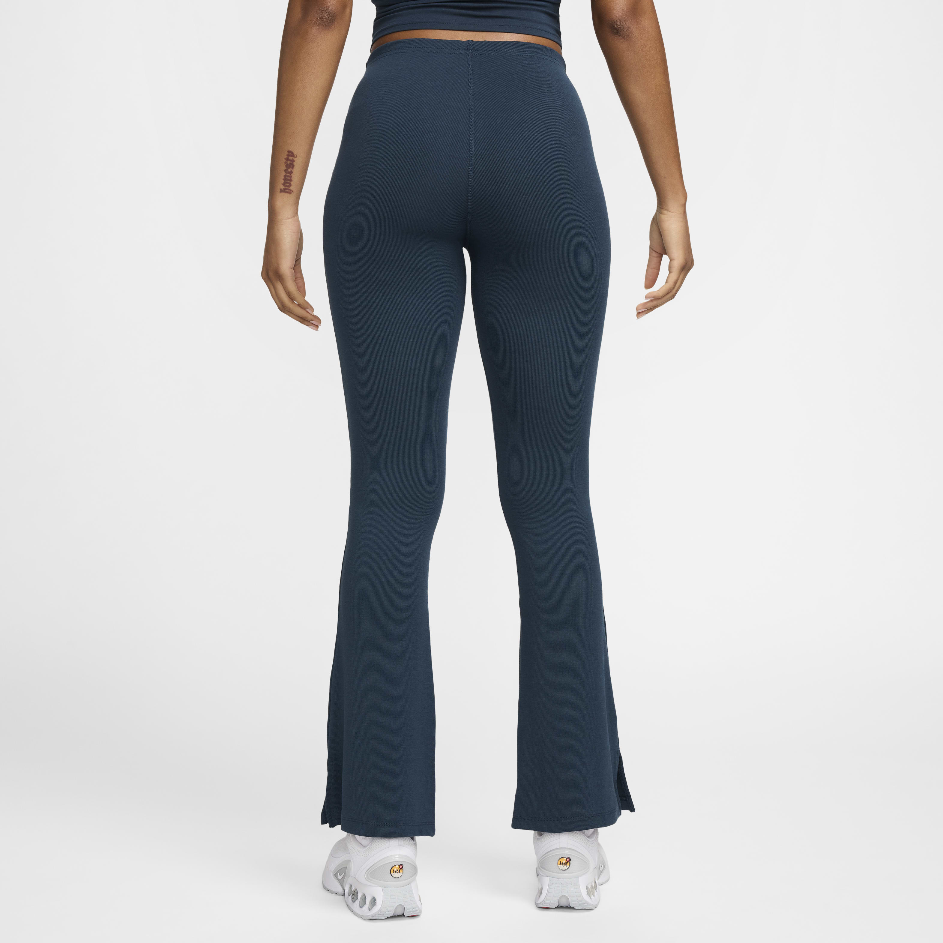 Nike Sportswear Chill Knit Women's Tight Mini-Rib Flared Leggings