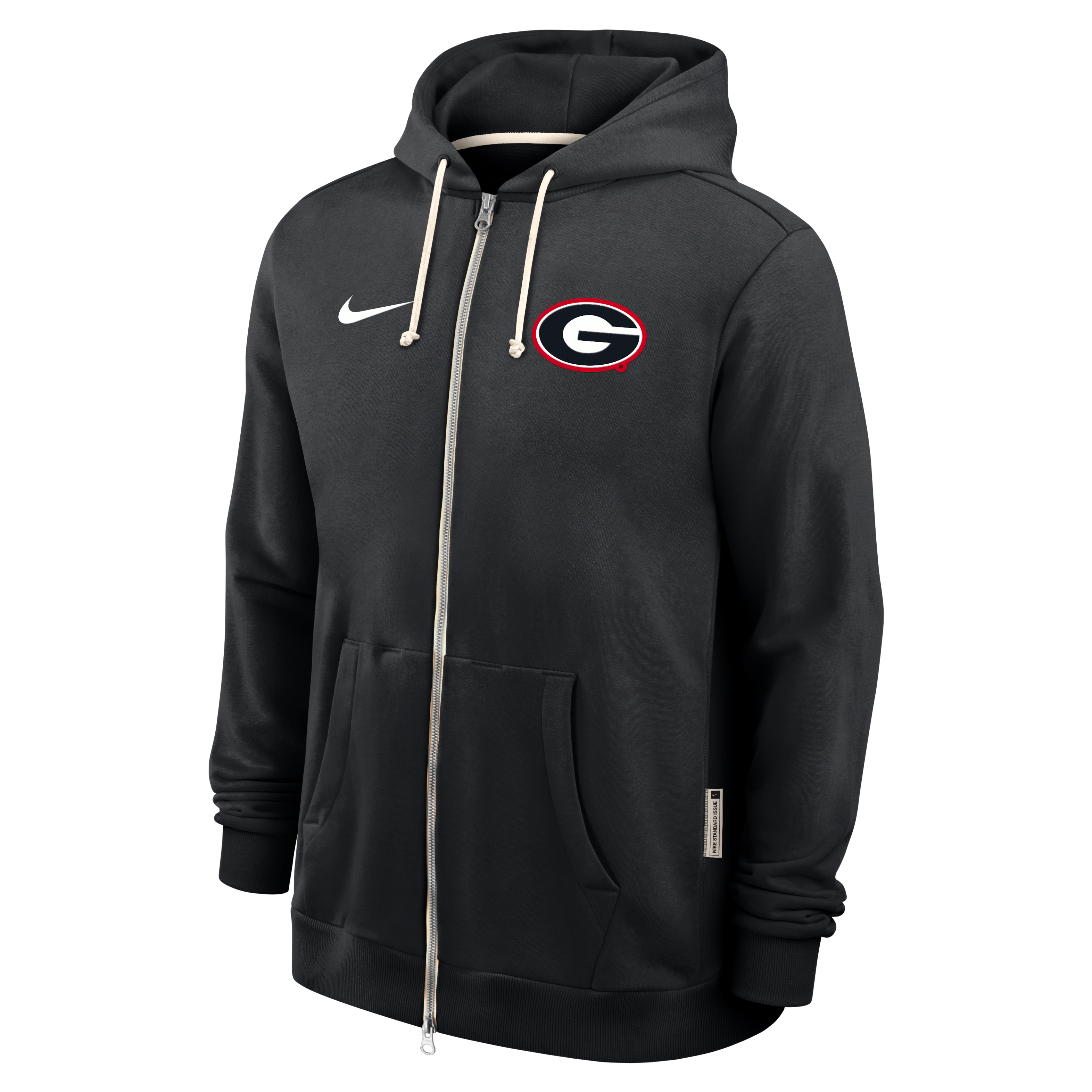 Georgia Sideline Men's Nike Dri-FIT College Full-Zip Hoodie
