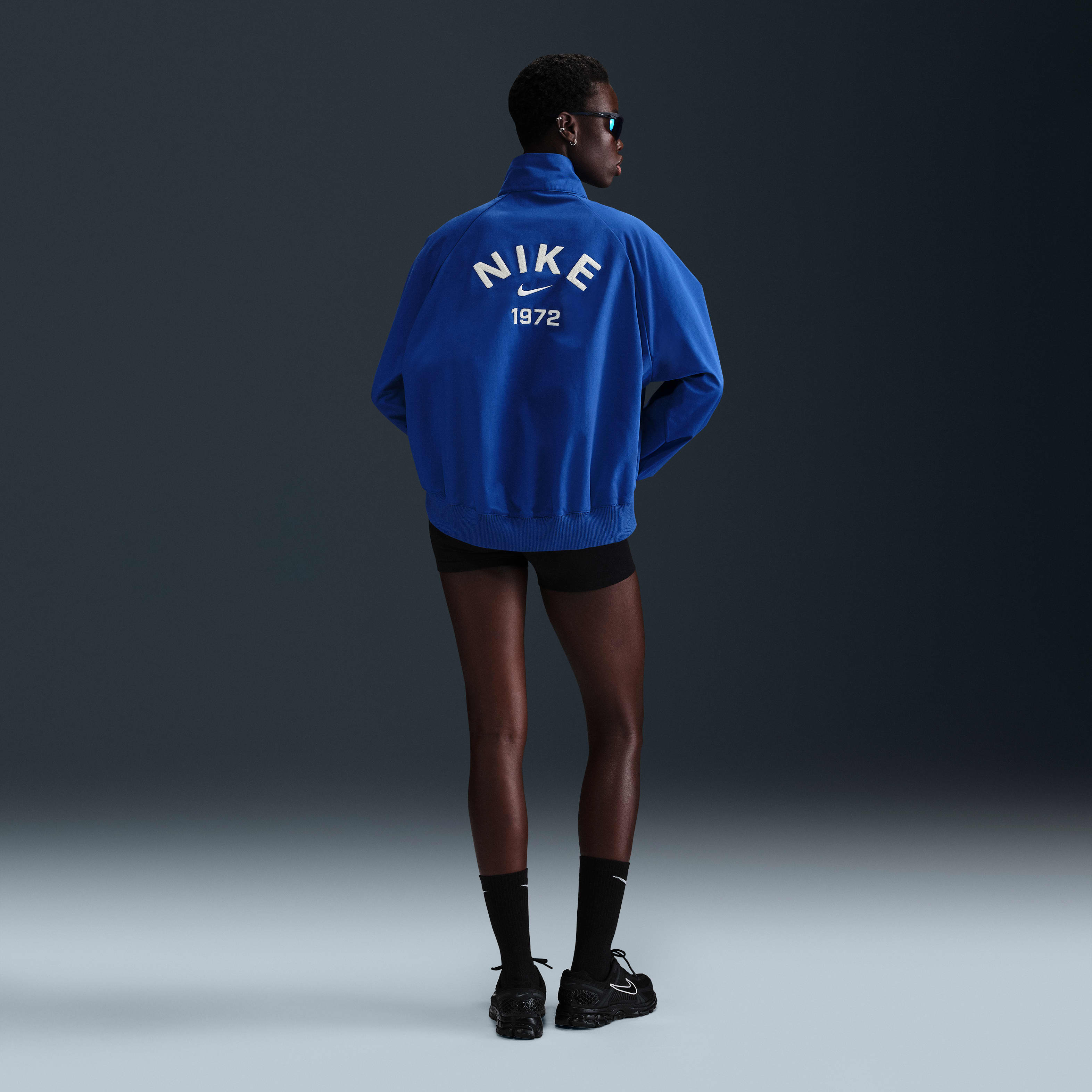 Nike Sportswear Collection Women's Oversized Twill 1/4-Zip Top