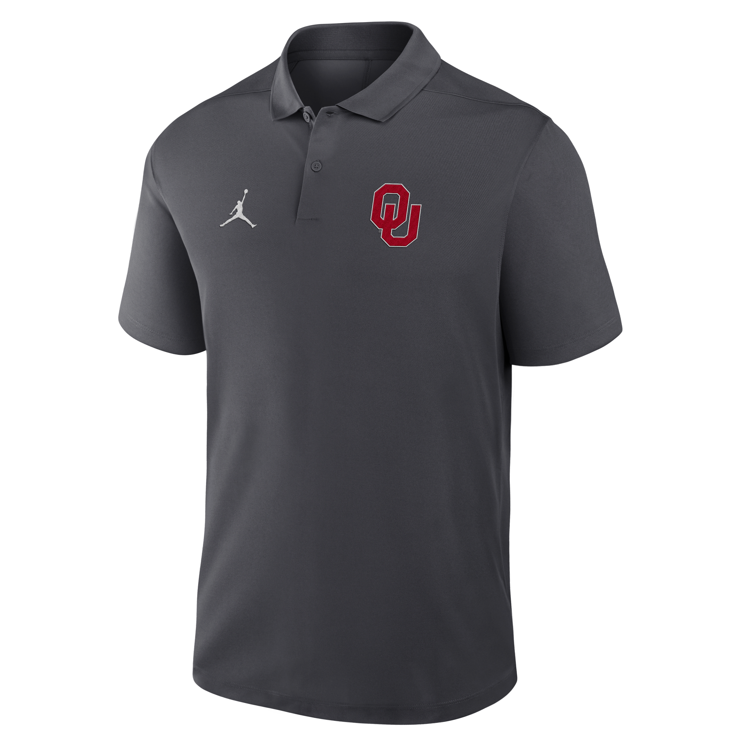 Oklahoma Primetime Victory Primary Logo Men's Nike Dri-FIT College Polo