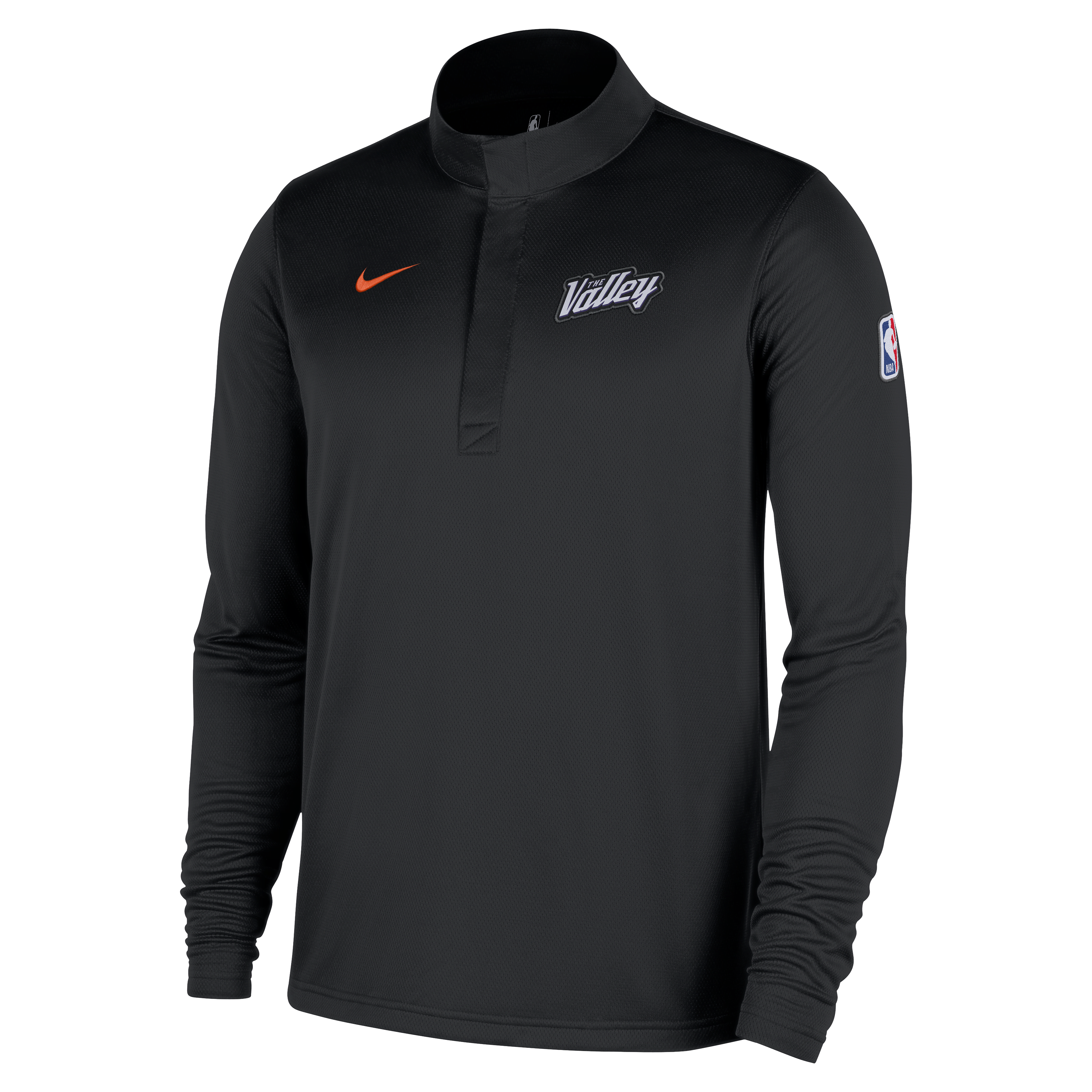 Phoenix Suns City Edition Men's Nike Dri-FIT 1/2-Zip Long-Sleeve Top