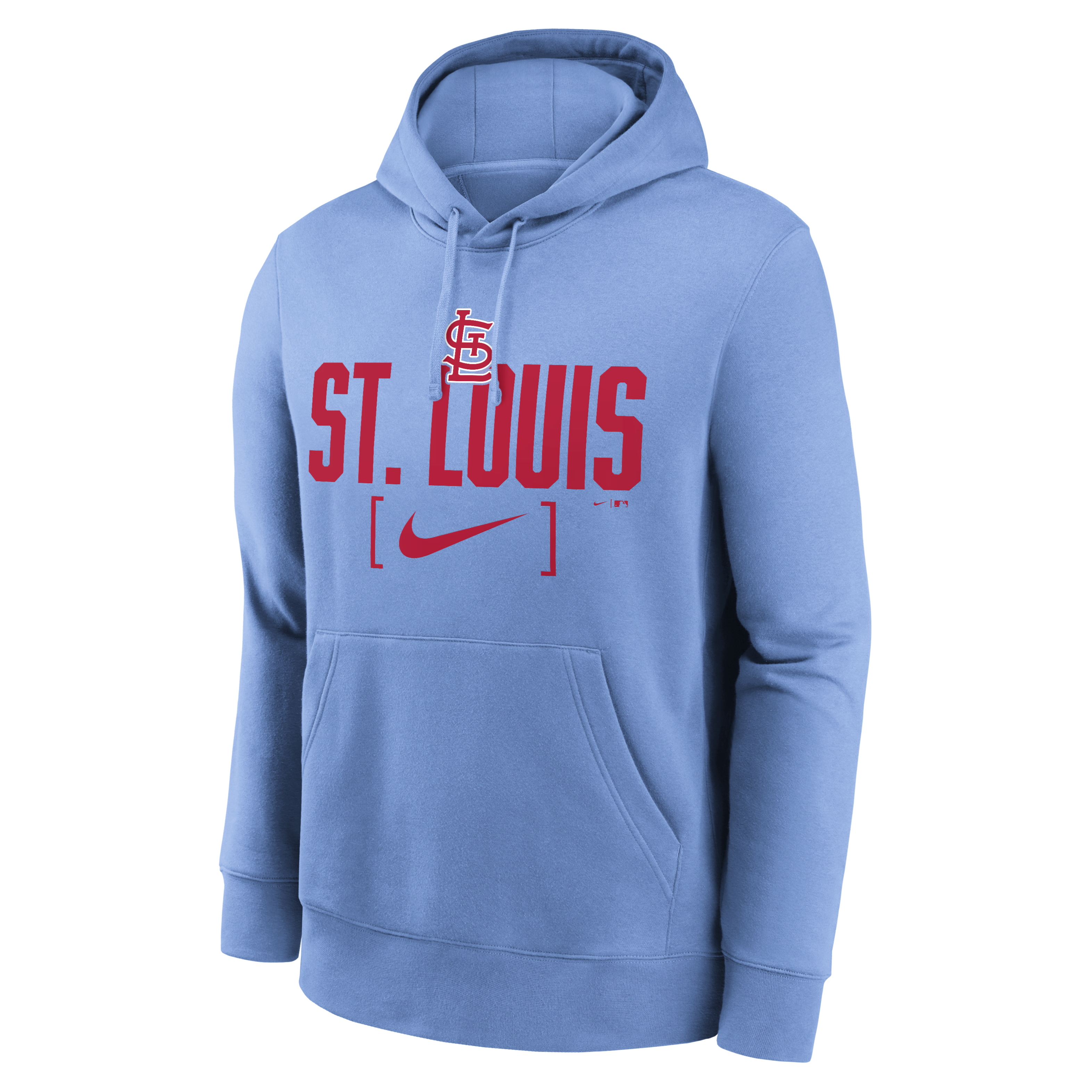 St. Louis Cardinals Club Slack Men's Nike MLB Pullover Hoodie