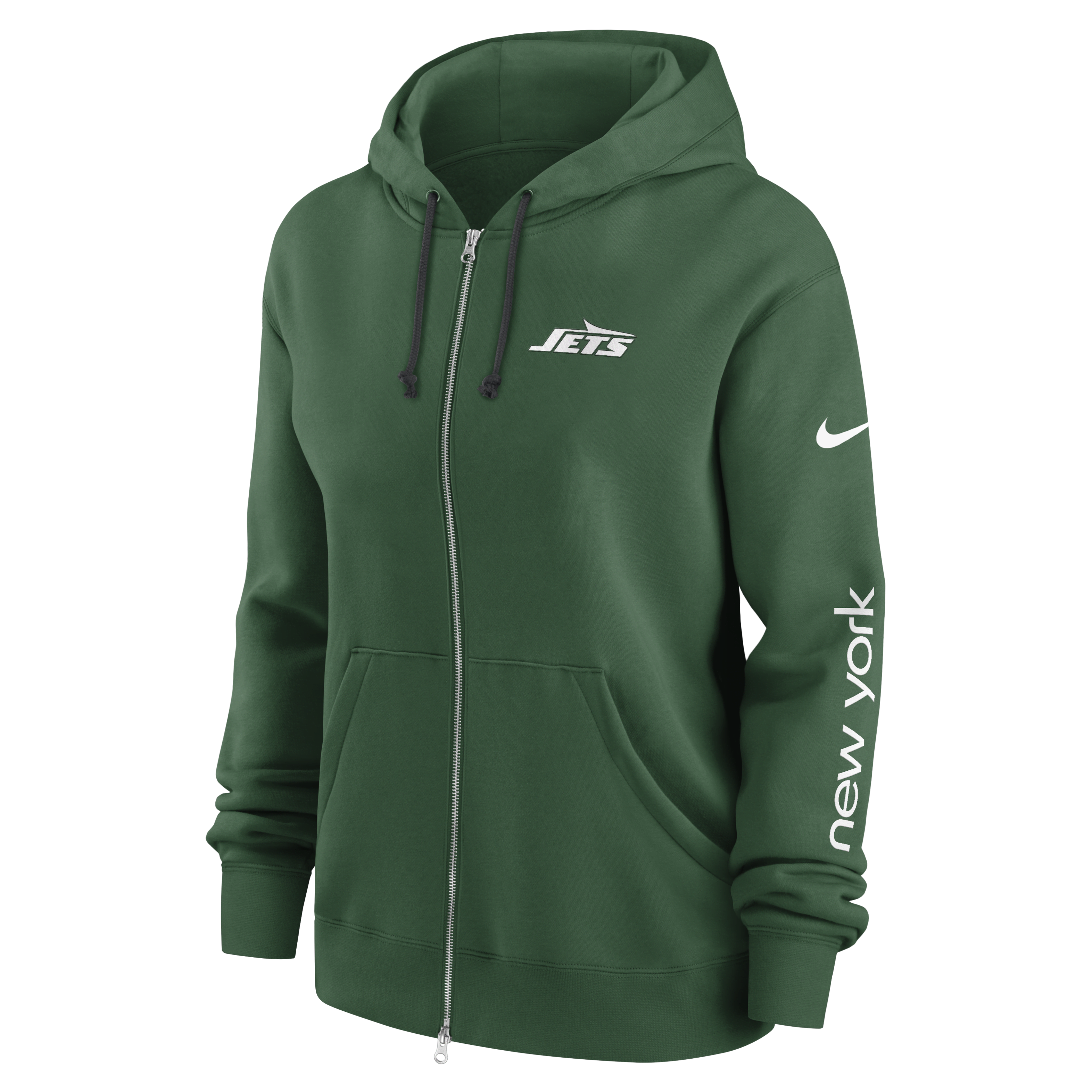 New York Jets Phoenix Women's Nike NFL Full-Zip Hoodie