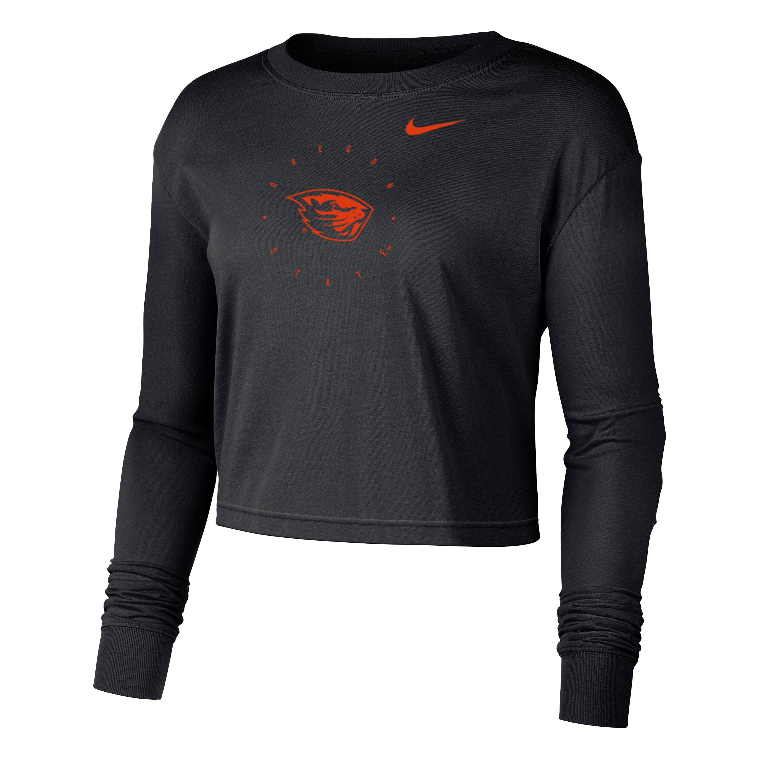 Oregon State Women's Nike College Long-Sleeve Boxy T-Shirt