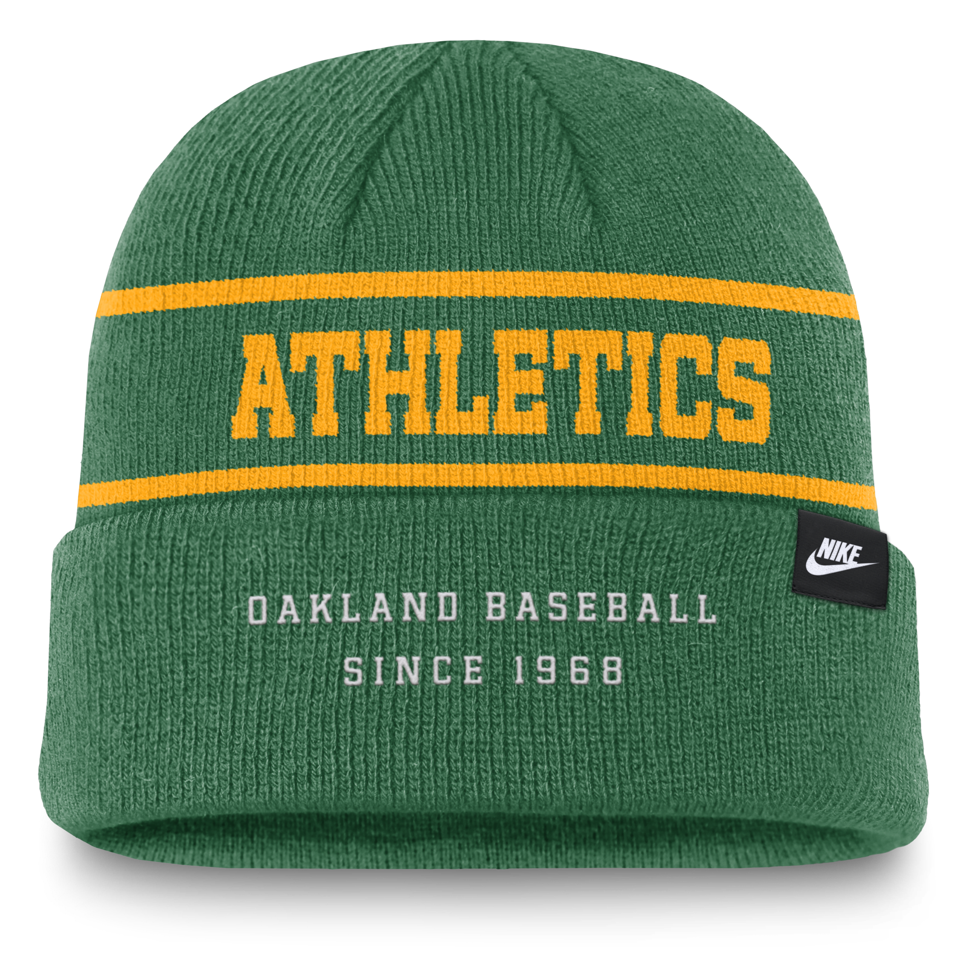 Oakland Athletics Rewind Terra Men's Nike MLB Cuffed Beanie