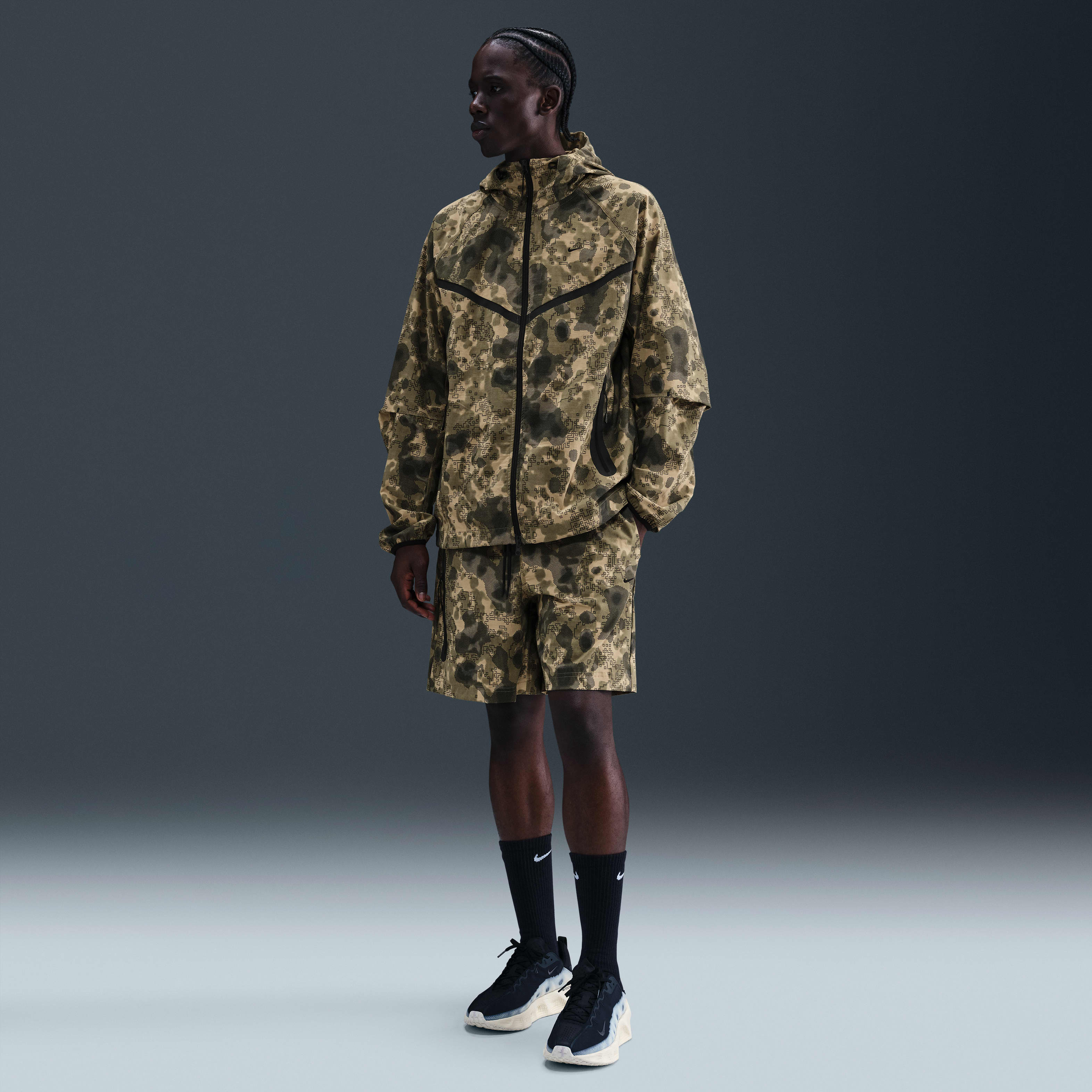 Nike Tech Men's Dri-FIT Woven Camo Shorts