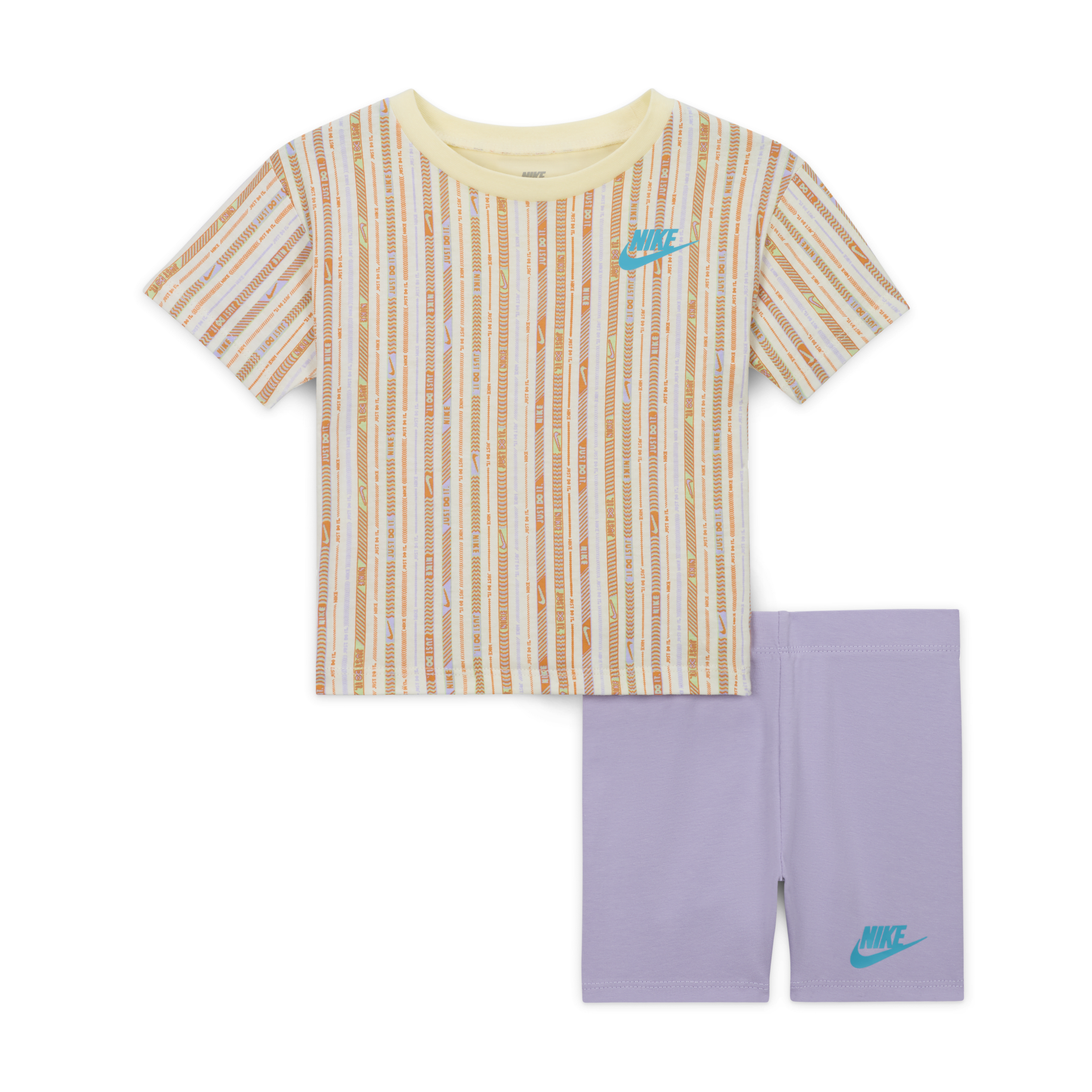 Nike Happy Camper Baby (12-24M) Bike Shorts Set