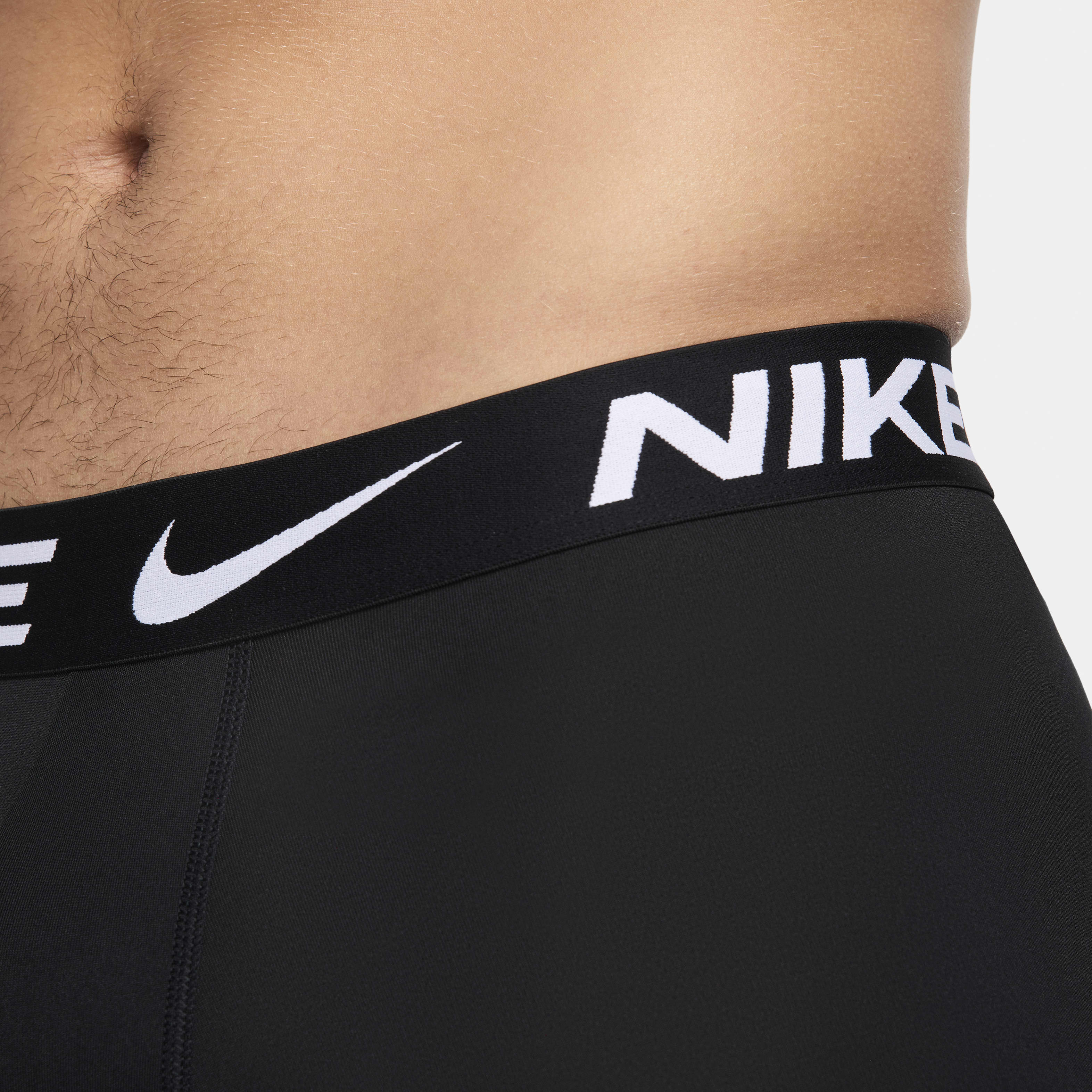 Nike Dri-FIT Essential Micro Long Boxer Briefs (3-Pack)