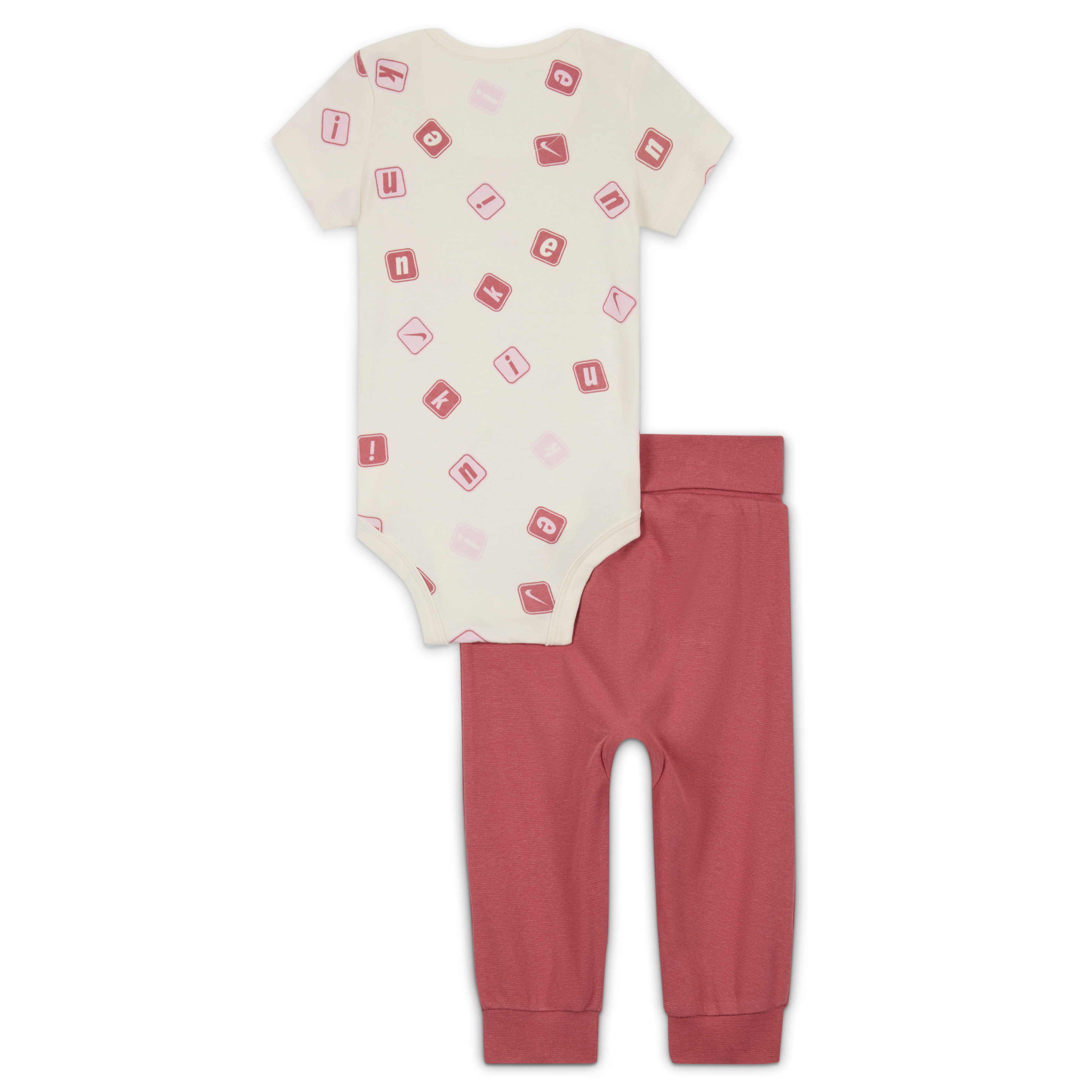 Nike Baby (0-9M) 2-Piece Printed Bodysuit Set