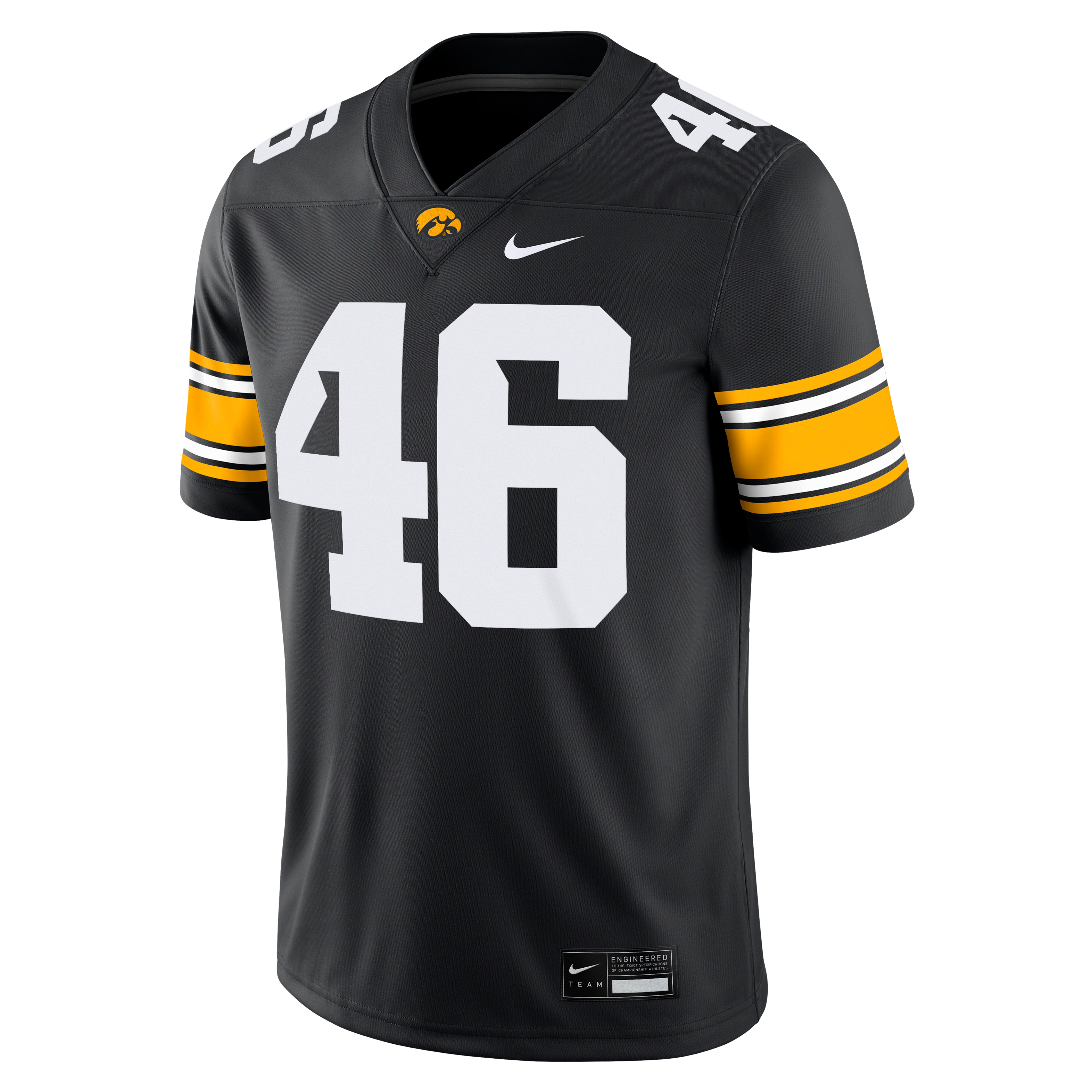 George Kittle Iowa Men’s Nike Dri-FIT College Game Jersey