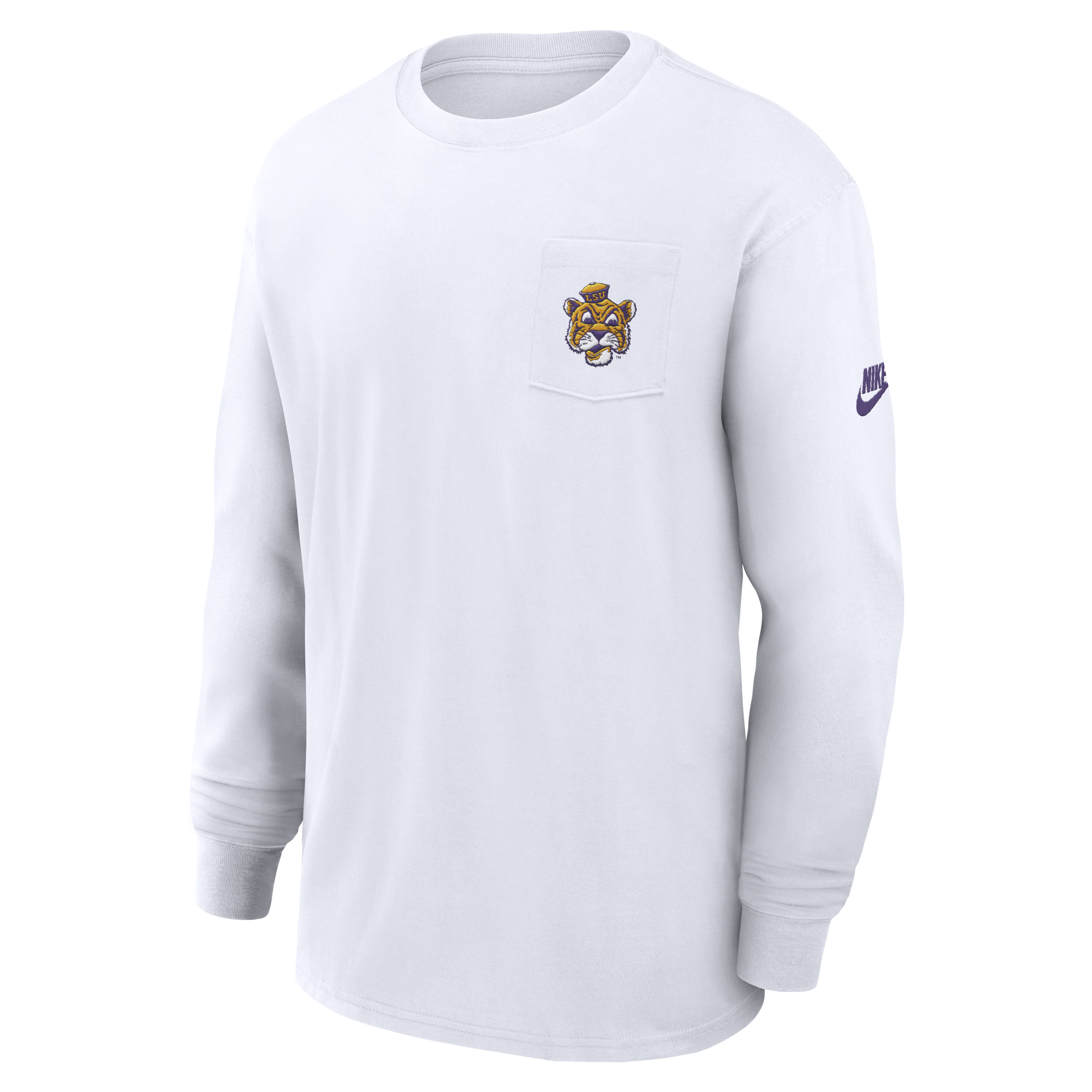 LSU Tigers Legacy Max90 Pocket Men's Nike College Long-Sleeve T-Shirt