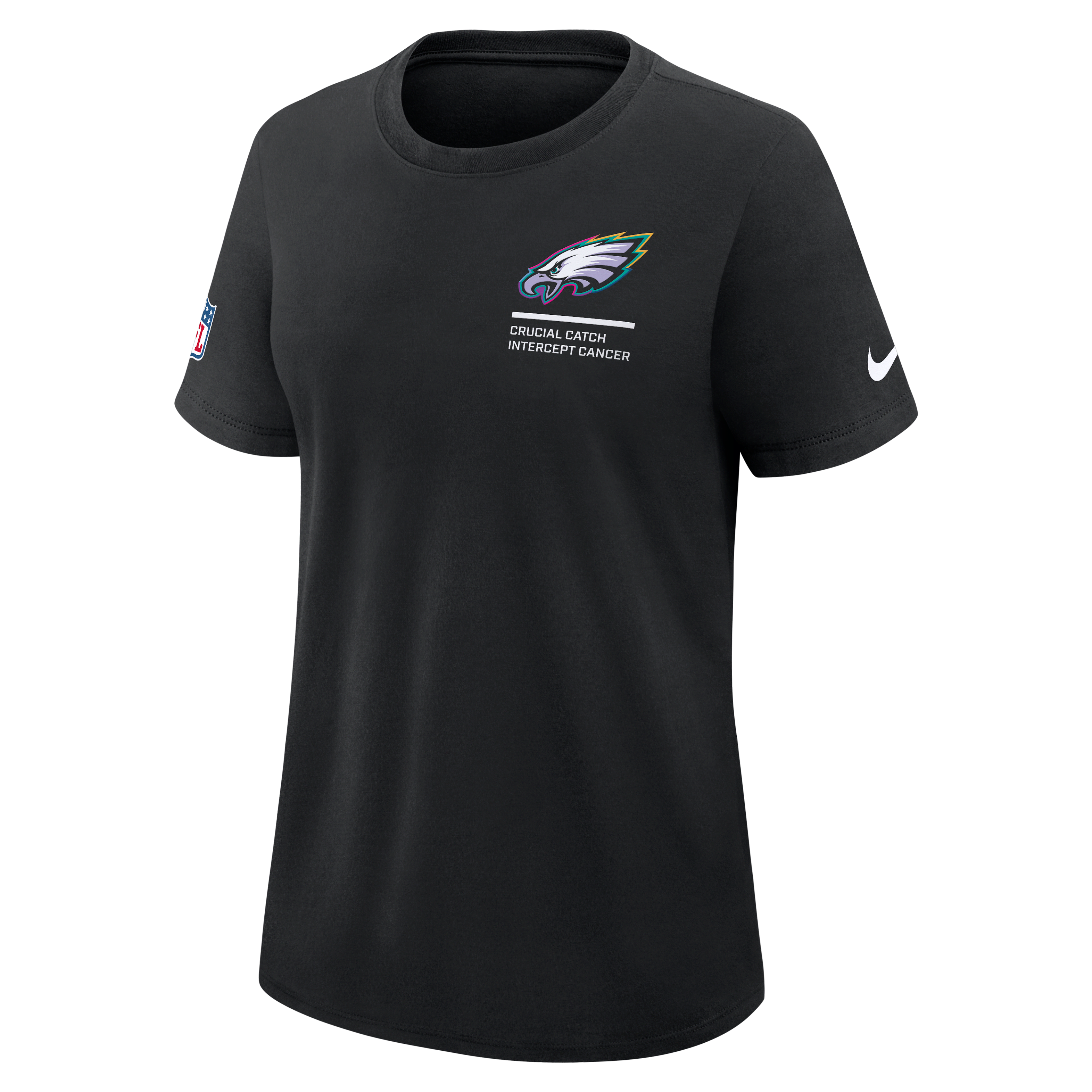 Philadelphia Eagles Crucial Catch Women's Nike Dri-FIT NFL T-Shirt