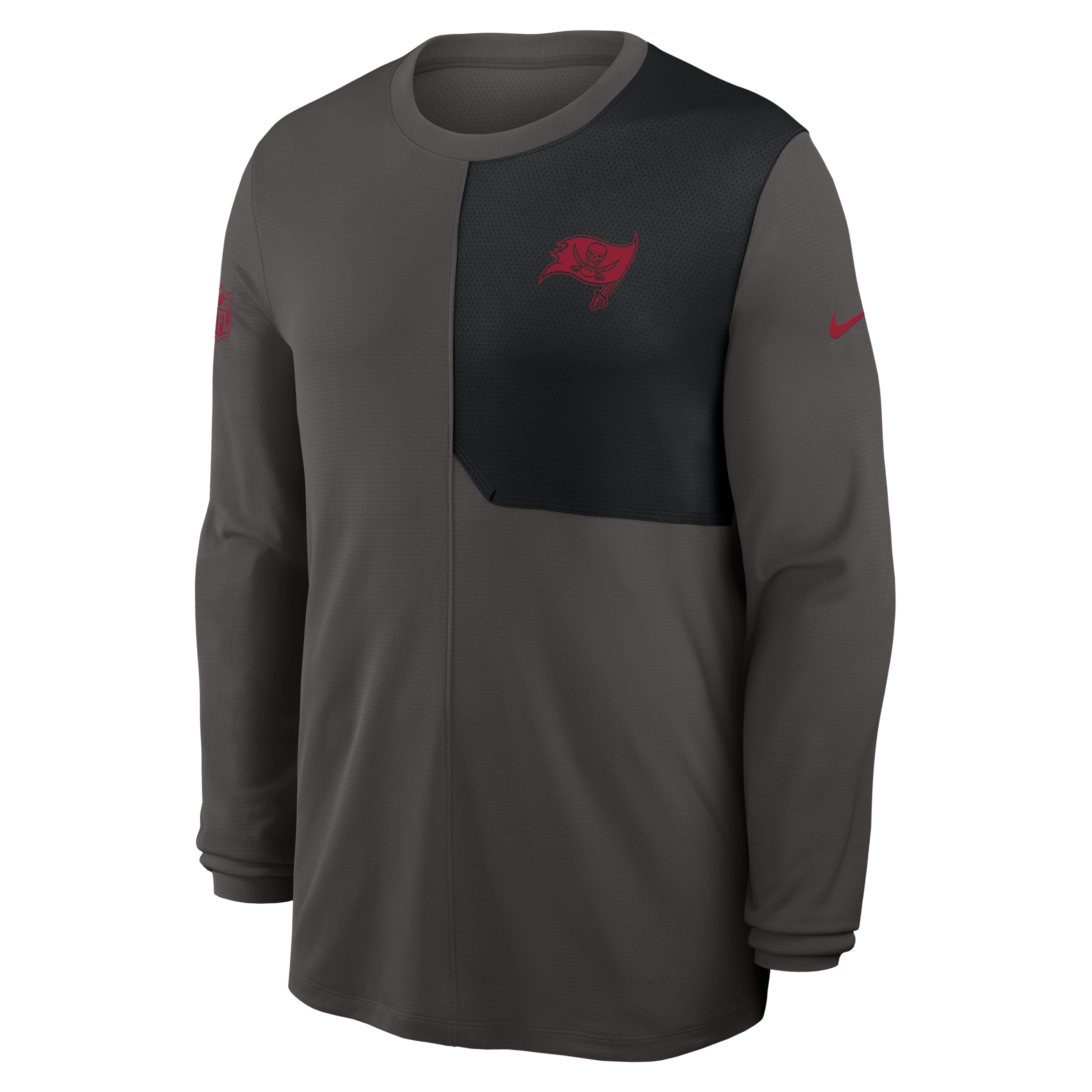 Tampa Bay Buccaneers Sideline Coach Men's Nike Dri-FIT NFL Long-Sleeve Top