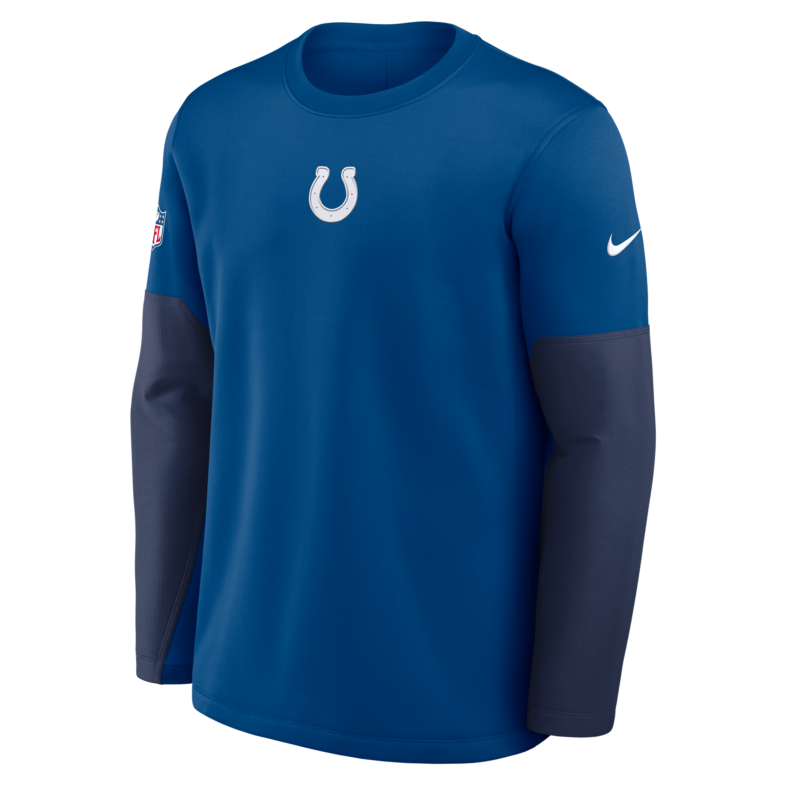 Indianapolis Colts Scripted To Win Sideline Coach Men's Nike Therma-FIT NFL Long-Sleeve T-Shirt