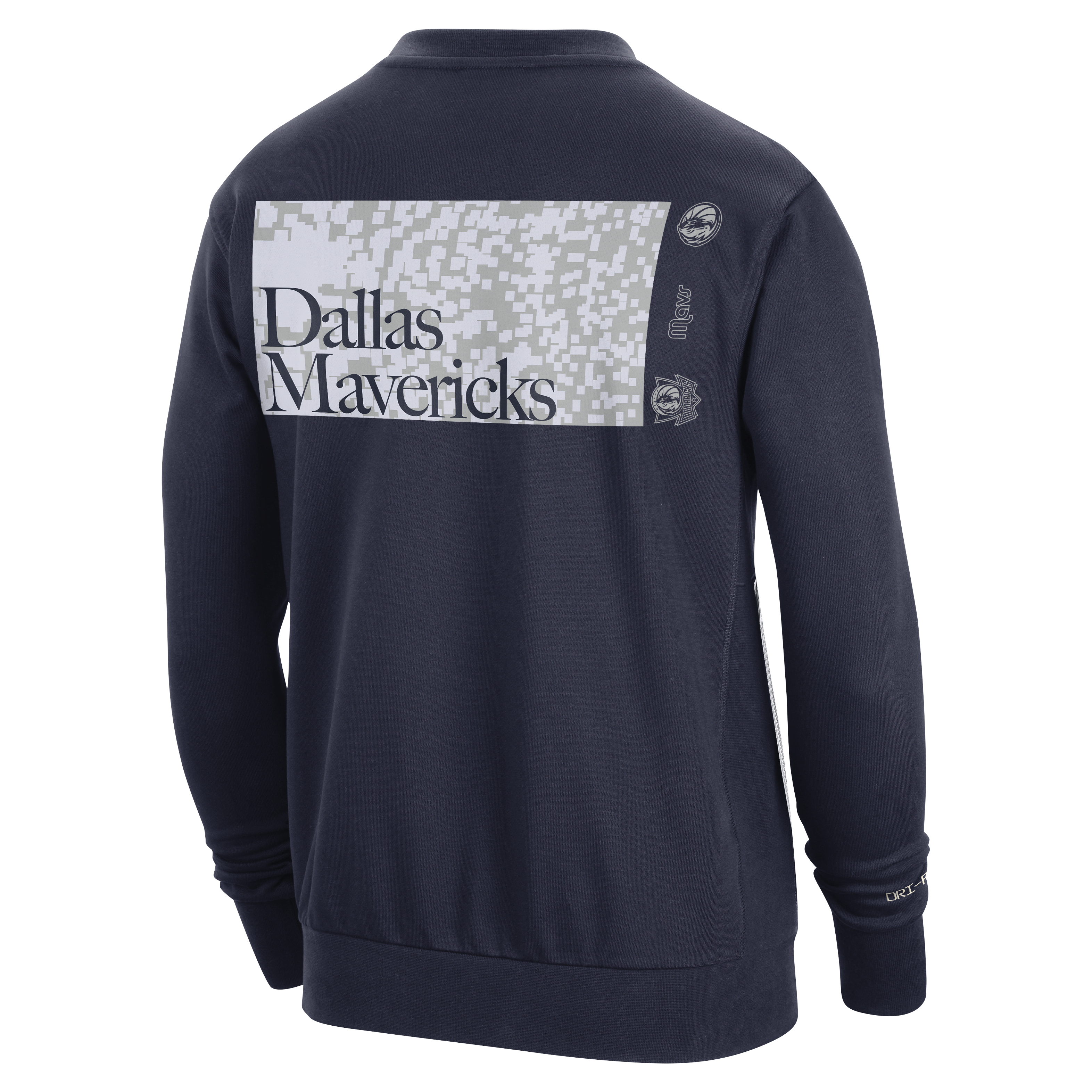 Dallas Mavericks Standard Issue Men's Nike Dri-FIT NBA Crew-Neck Sweatshirt