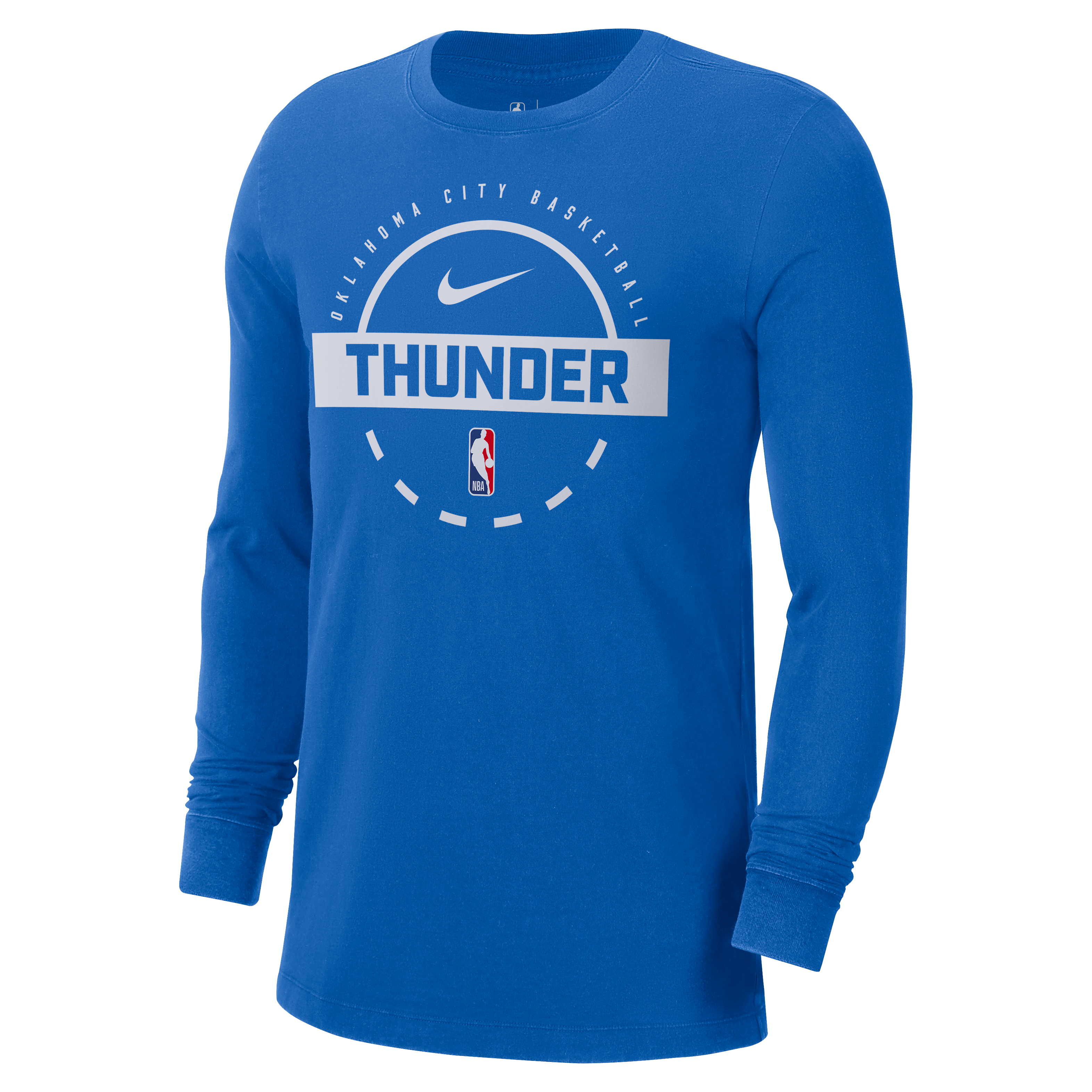 Oklahoma City Thunder Men's Nike NBA Practice Long-Sleeve T-Shirt