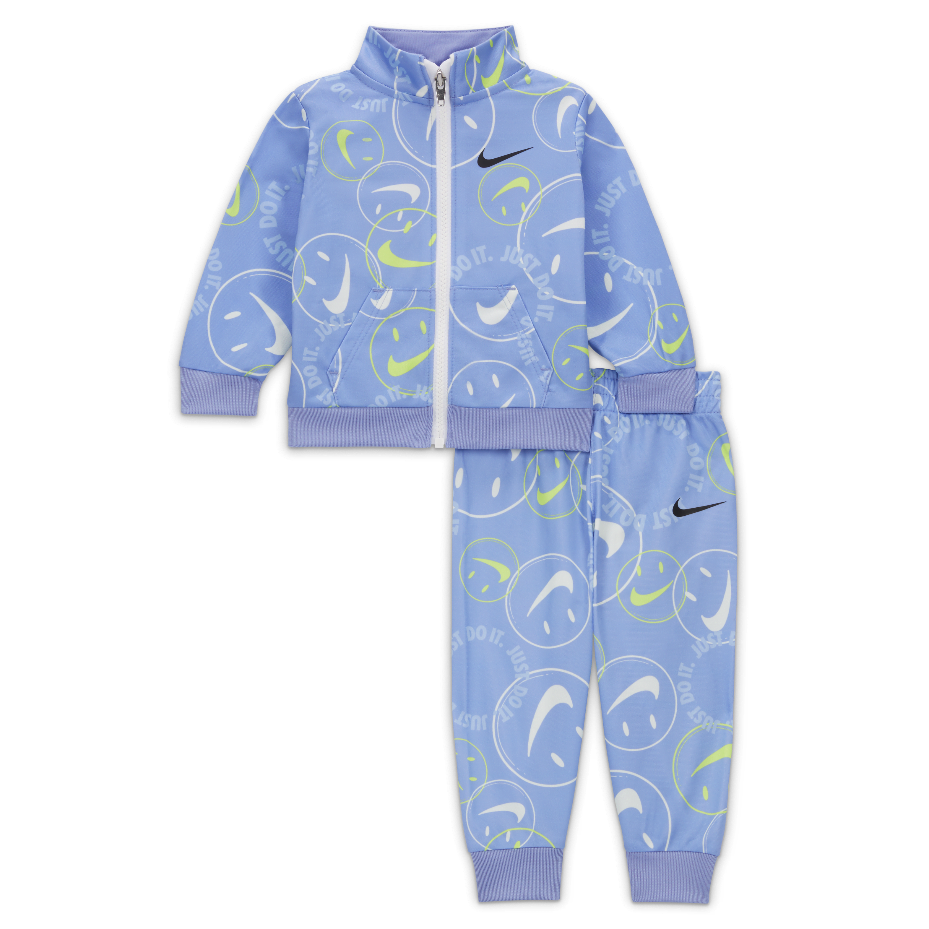 Nike Smiley Swoosh Printed Tricot Set Baby Tracksuit