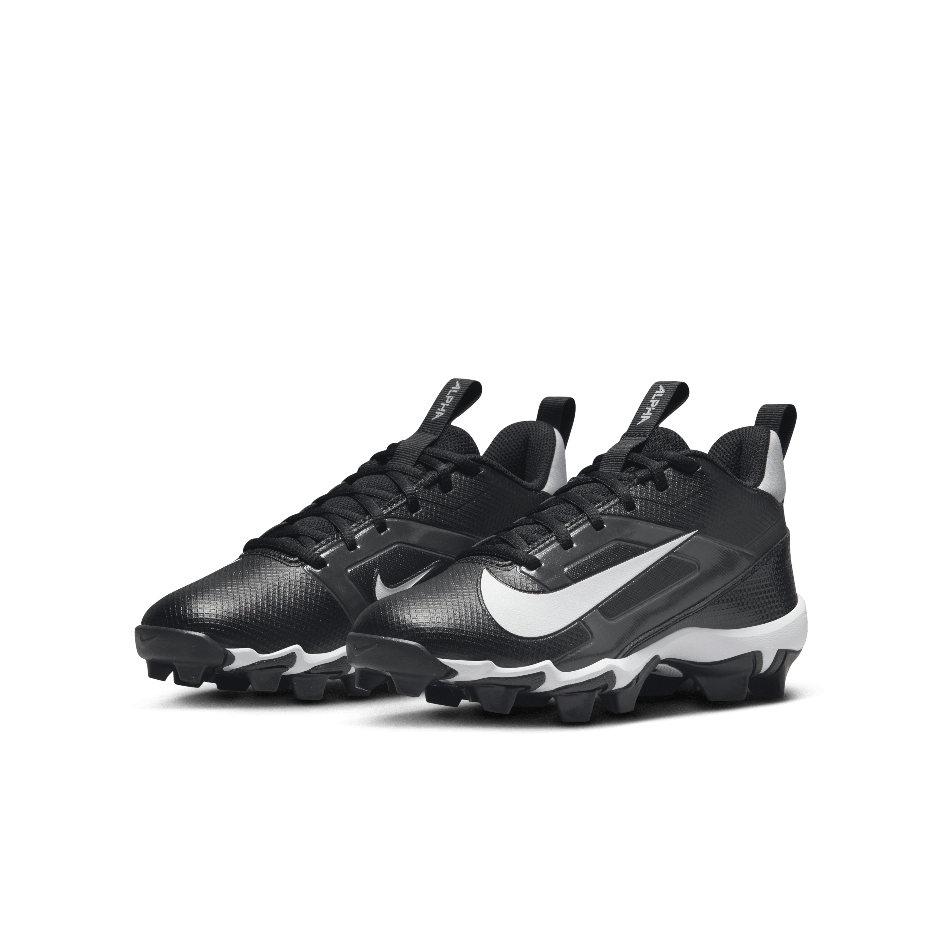 Nike Alpha Menace 4 Shark Big Kids' Football Cleats (Wide)