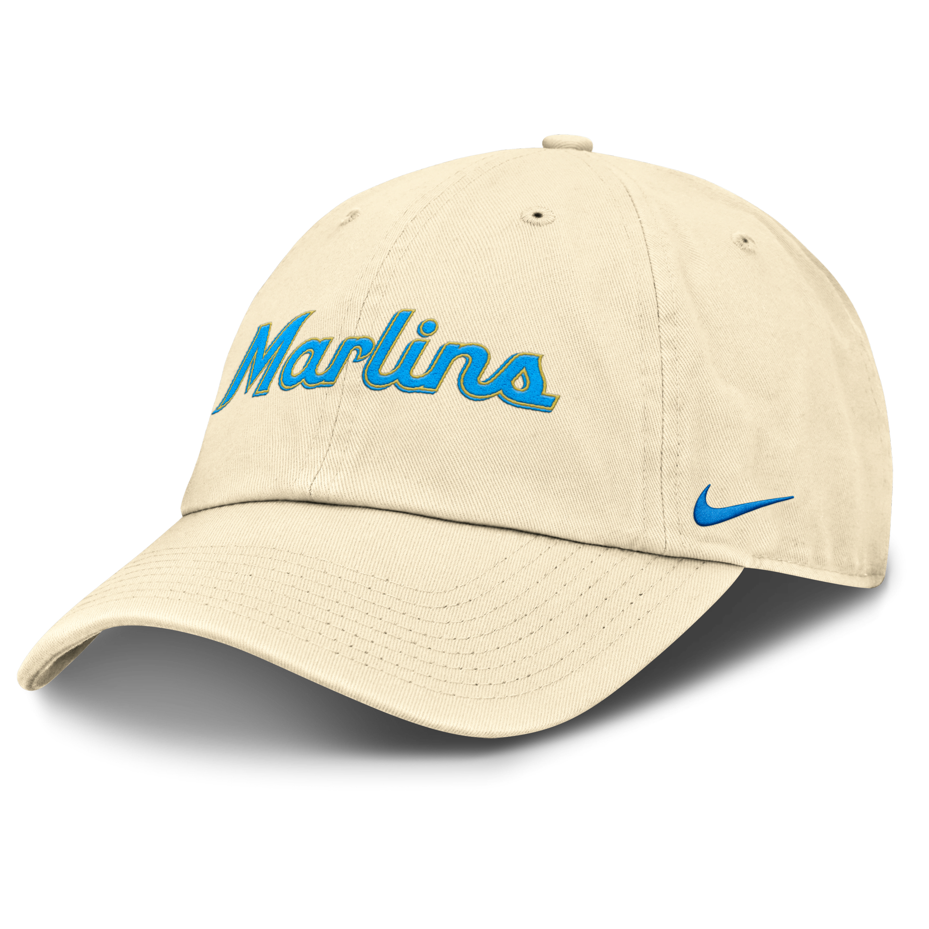 Miami Marlins Club Men's Nike MLB Adjustable Hat