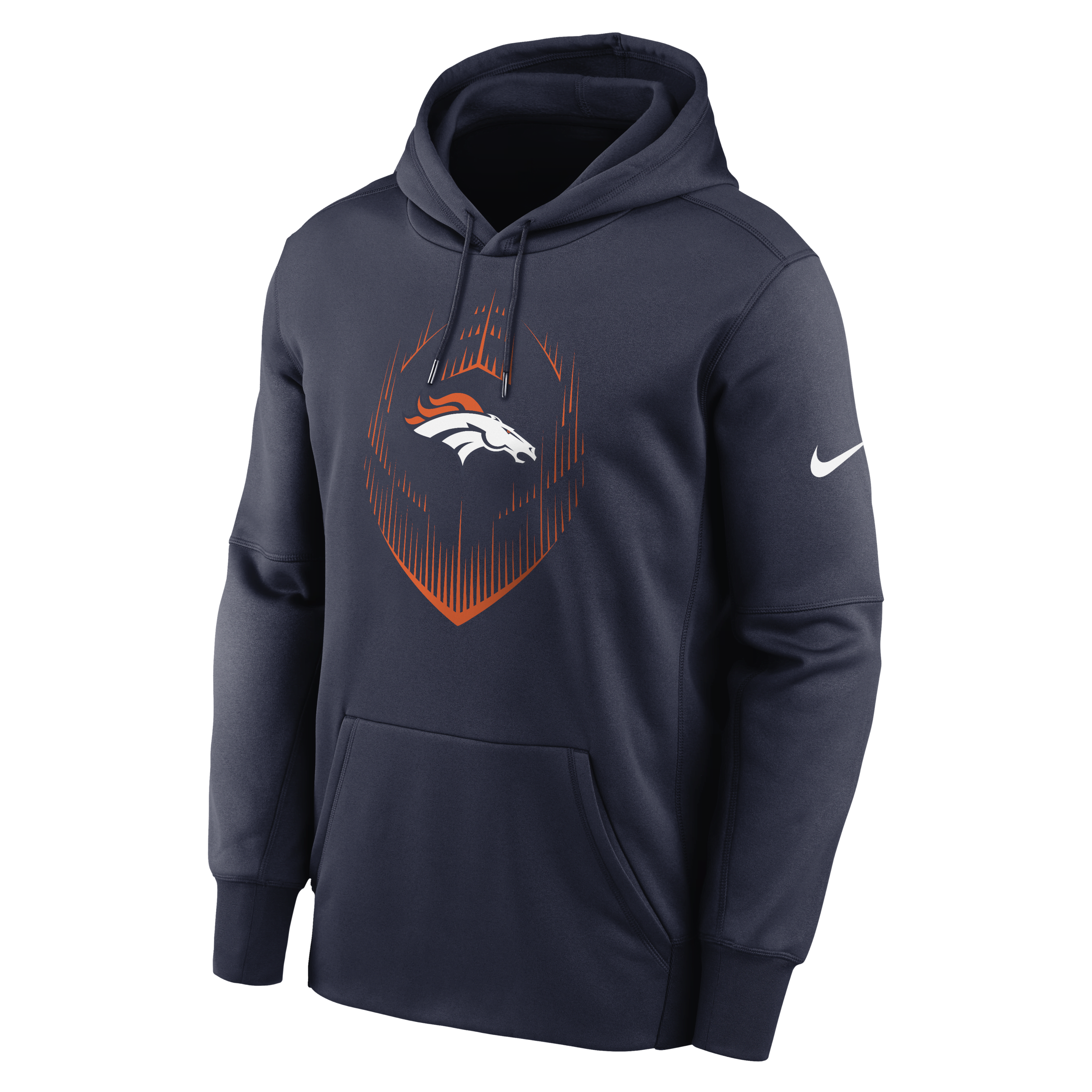 Denver Broncos Men’s Nike Therma NFL Pullover Hoodie