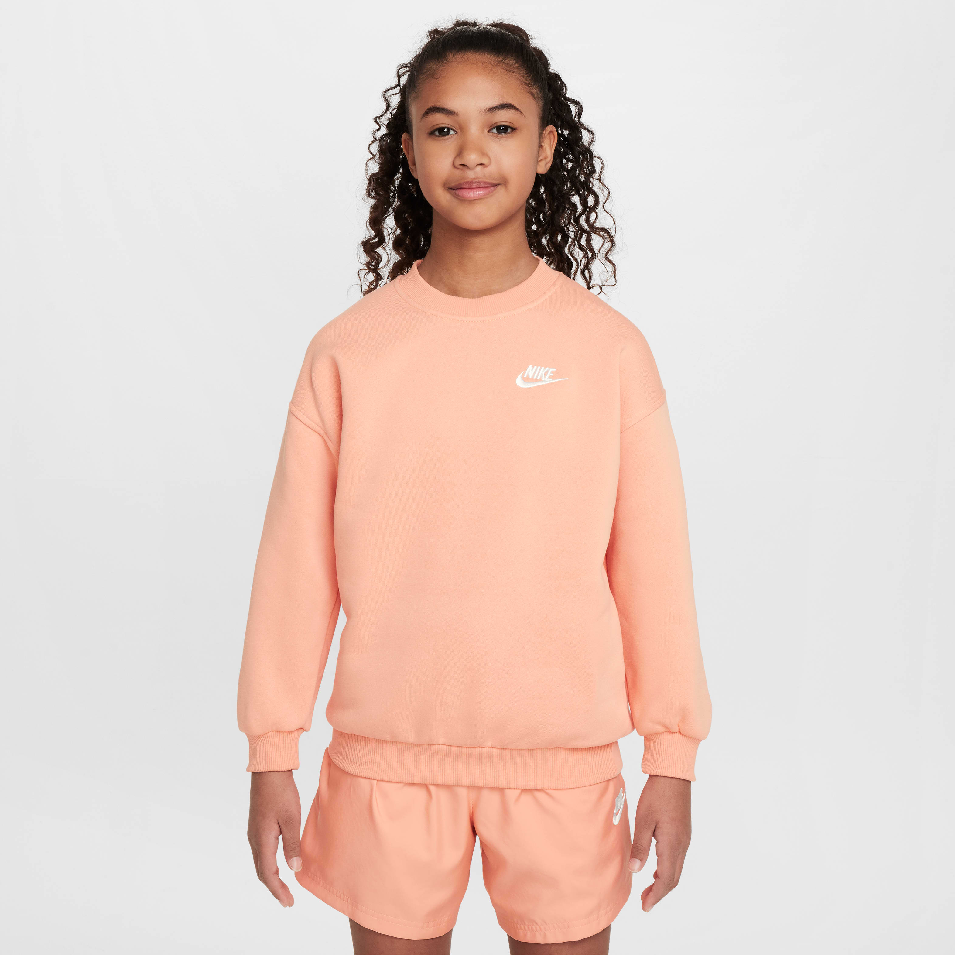 Nike Sportswear Club Fleece Big Kids' Oversized Sweatshirt
