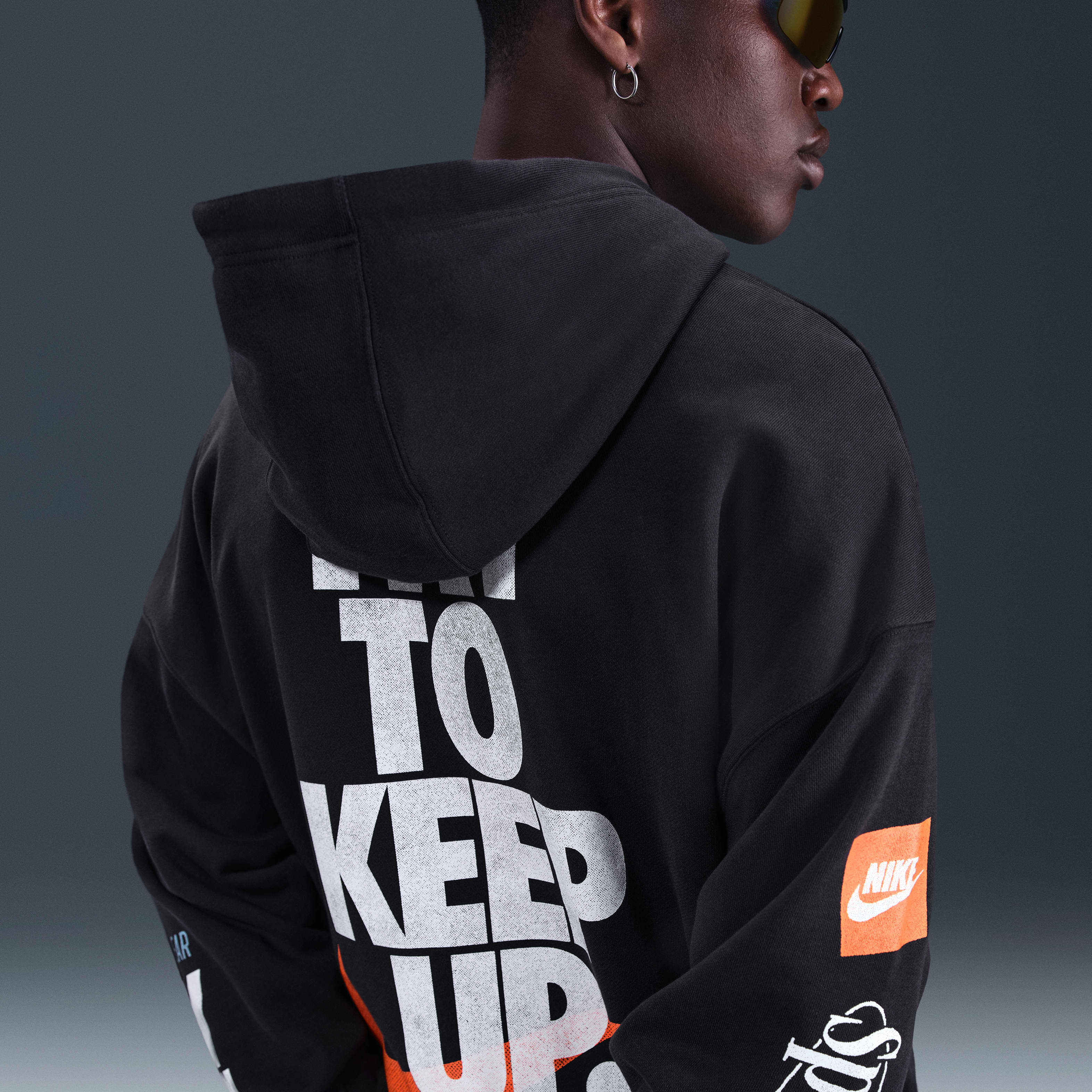 Nike Club Men's Oversized French Terry Pullover Hoodie