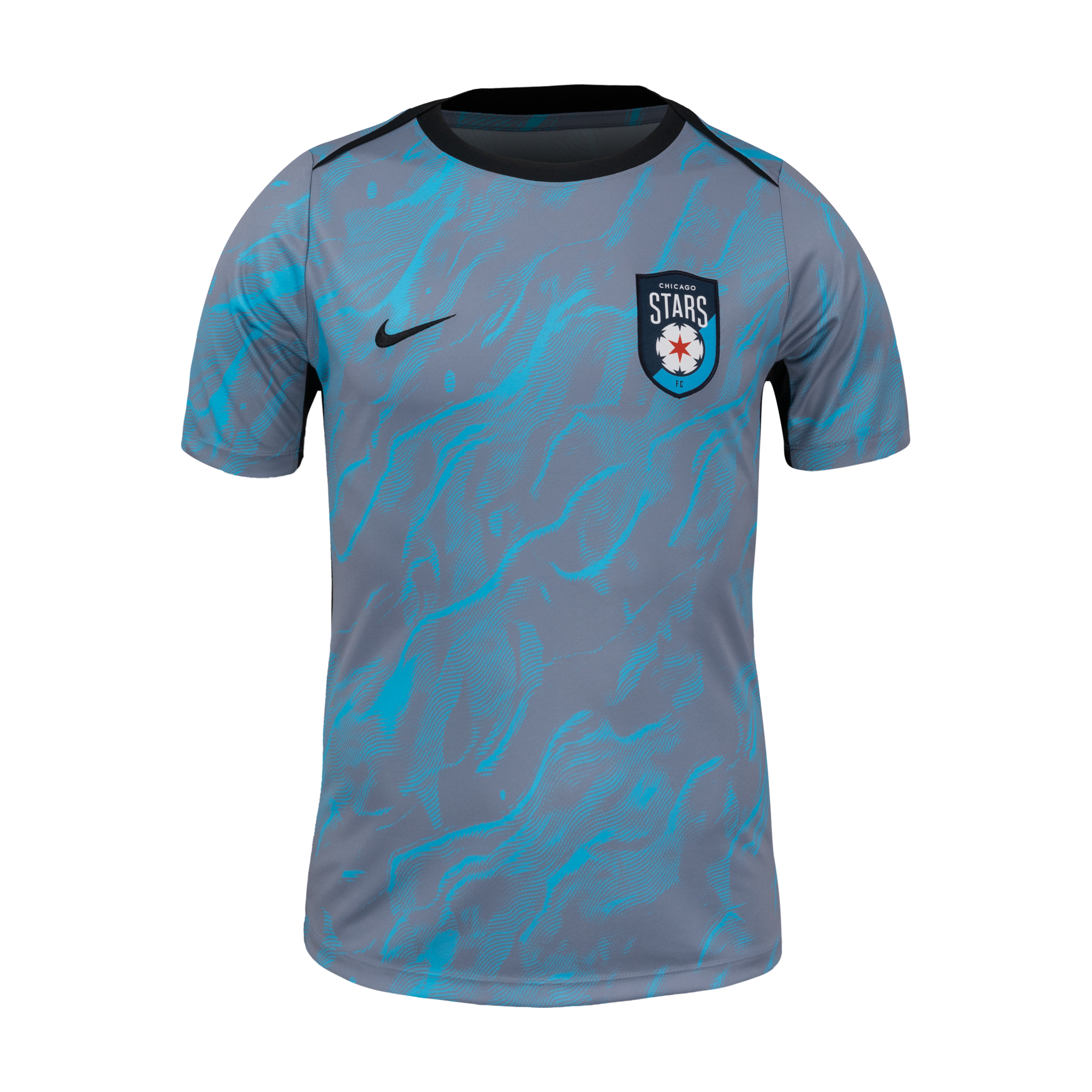 Chicago Stars FC 2025 Men's Nike NWSL Short-Sleeve Pre-Match Top