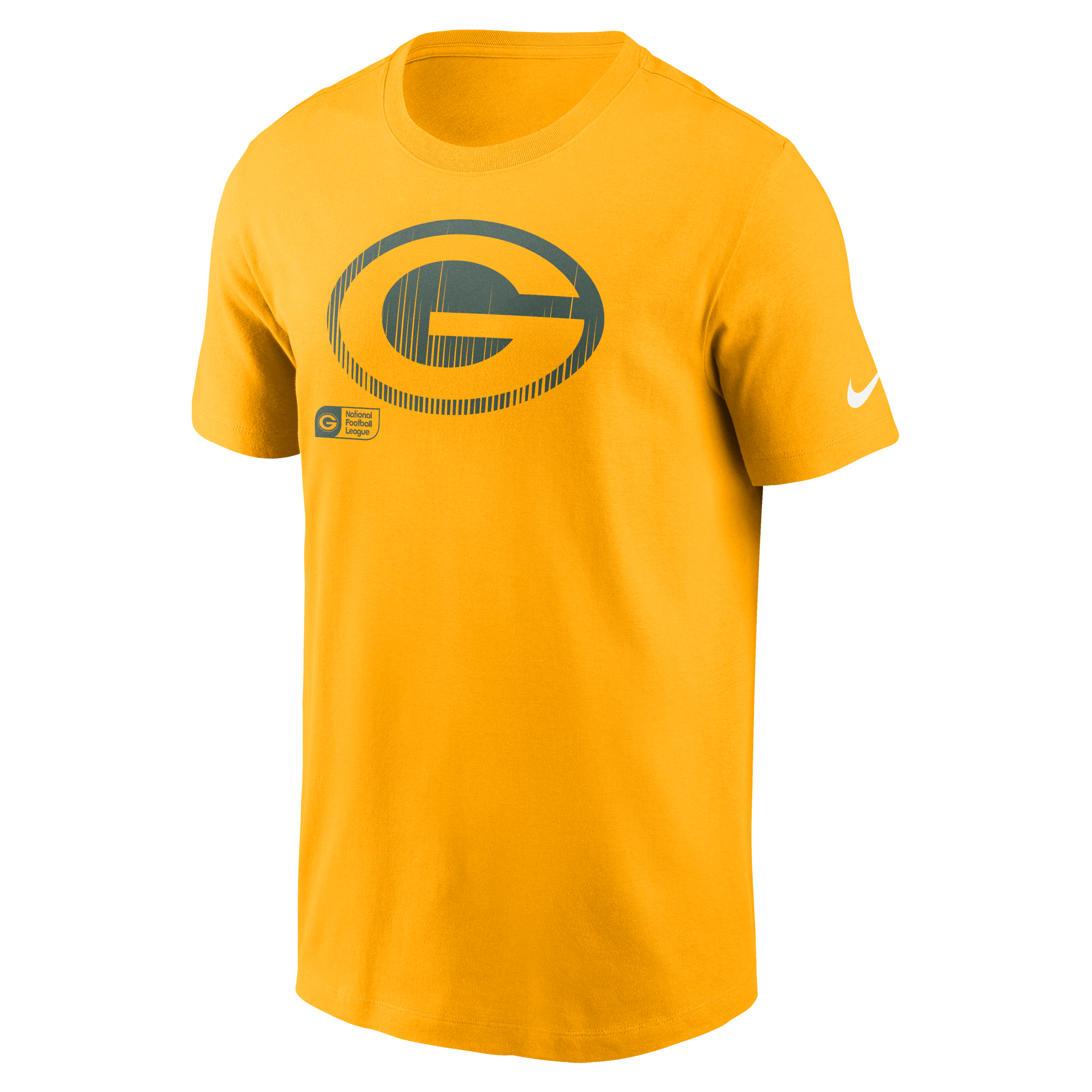 Green Bay Packers Primetime Wordmark Essential Men's Nike NFL T-Shirt