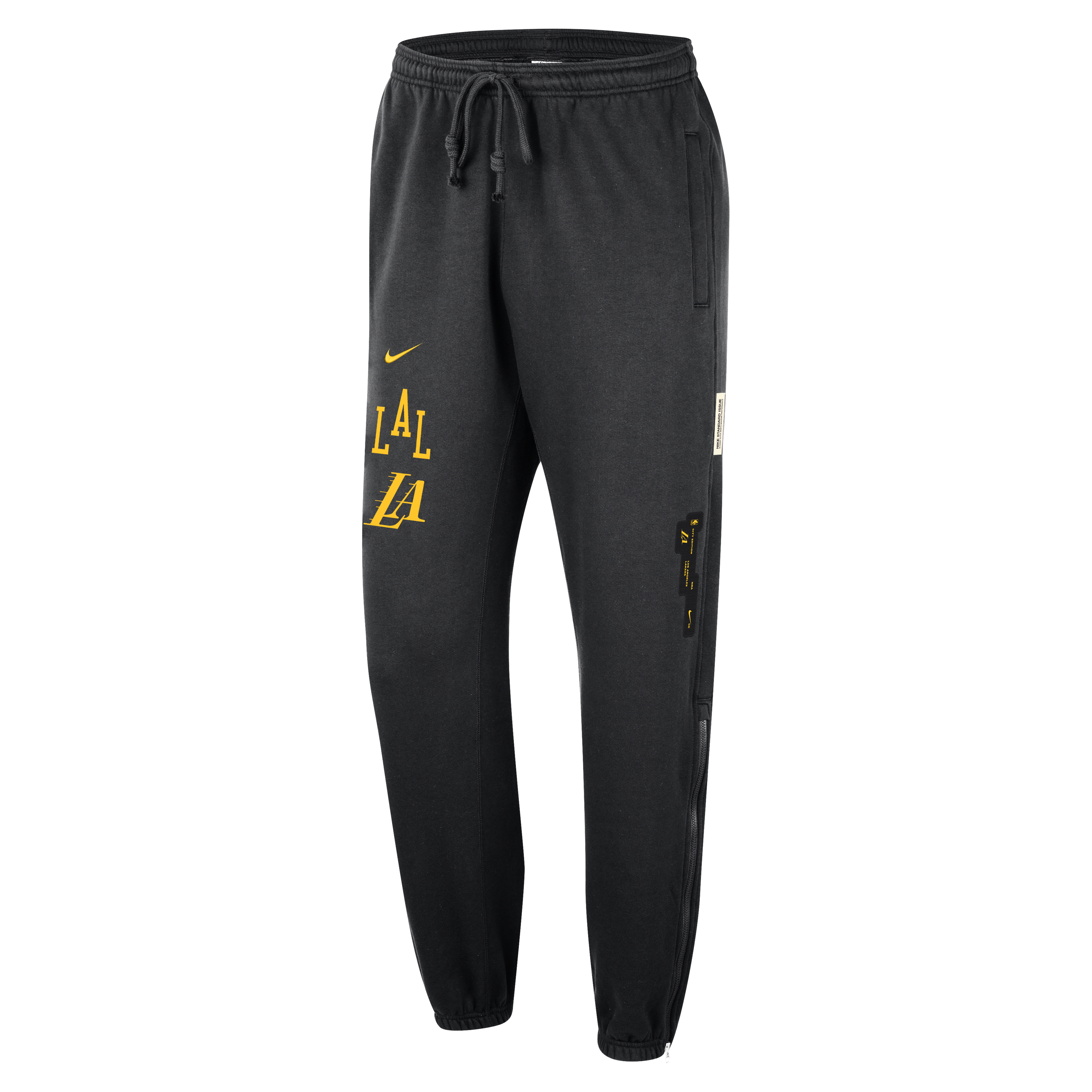 Los Angeles Lakers Standard Issue City Edition Men's Nike NBA Courtside Pants