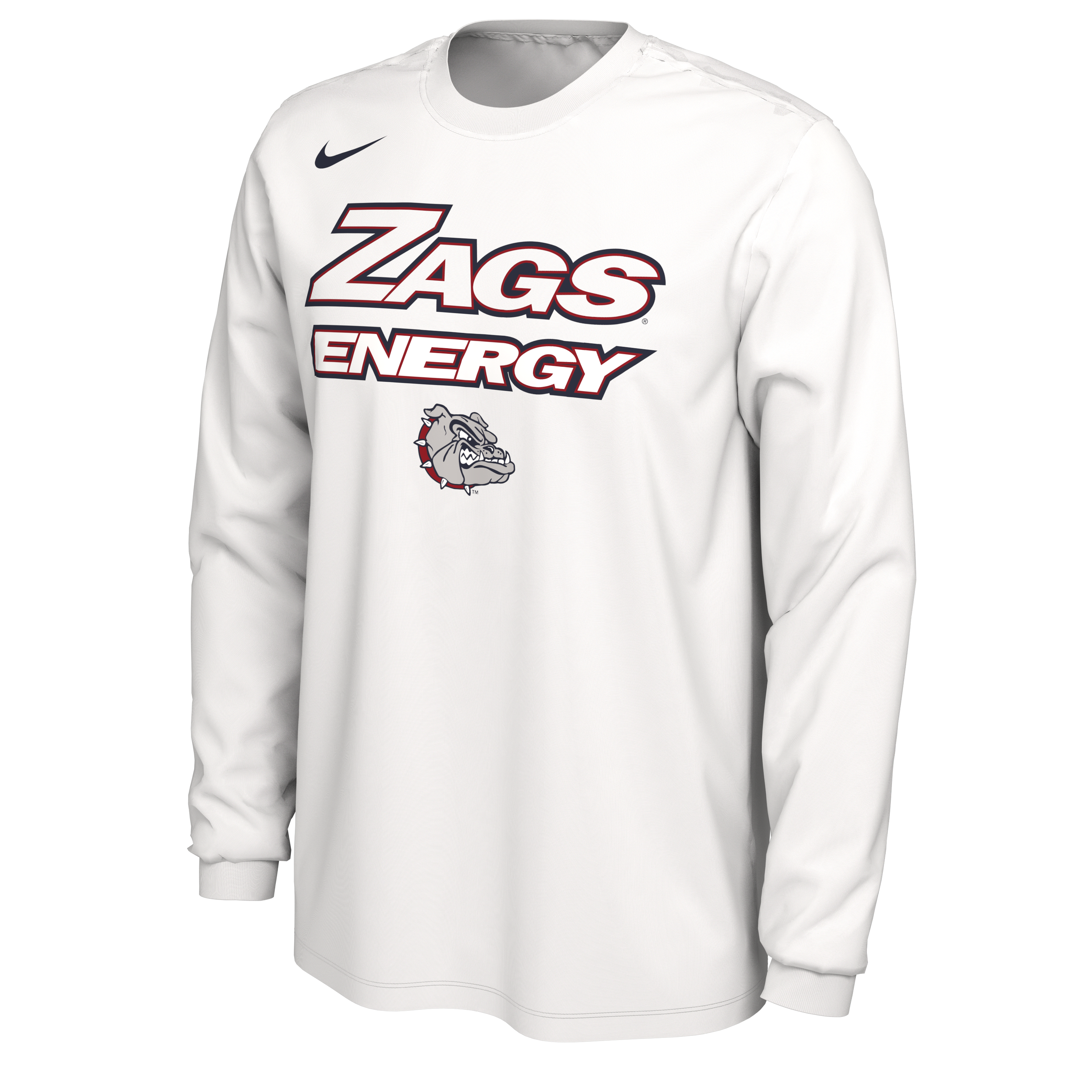 Gonzaga Men's Nike College Long-Sleeve T-Shirt